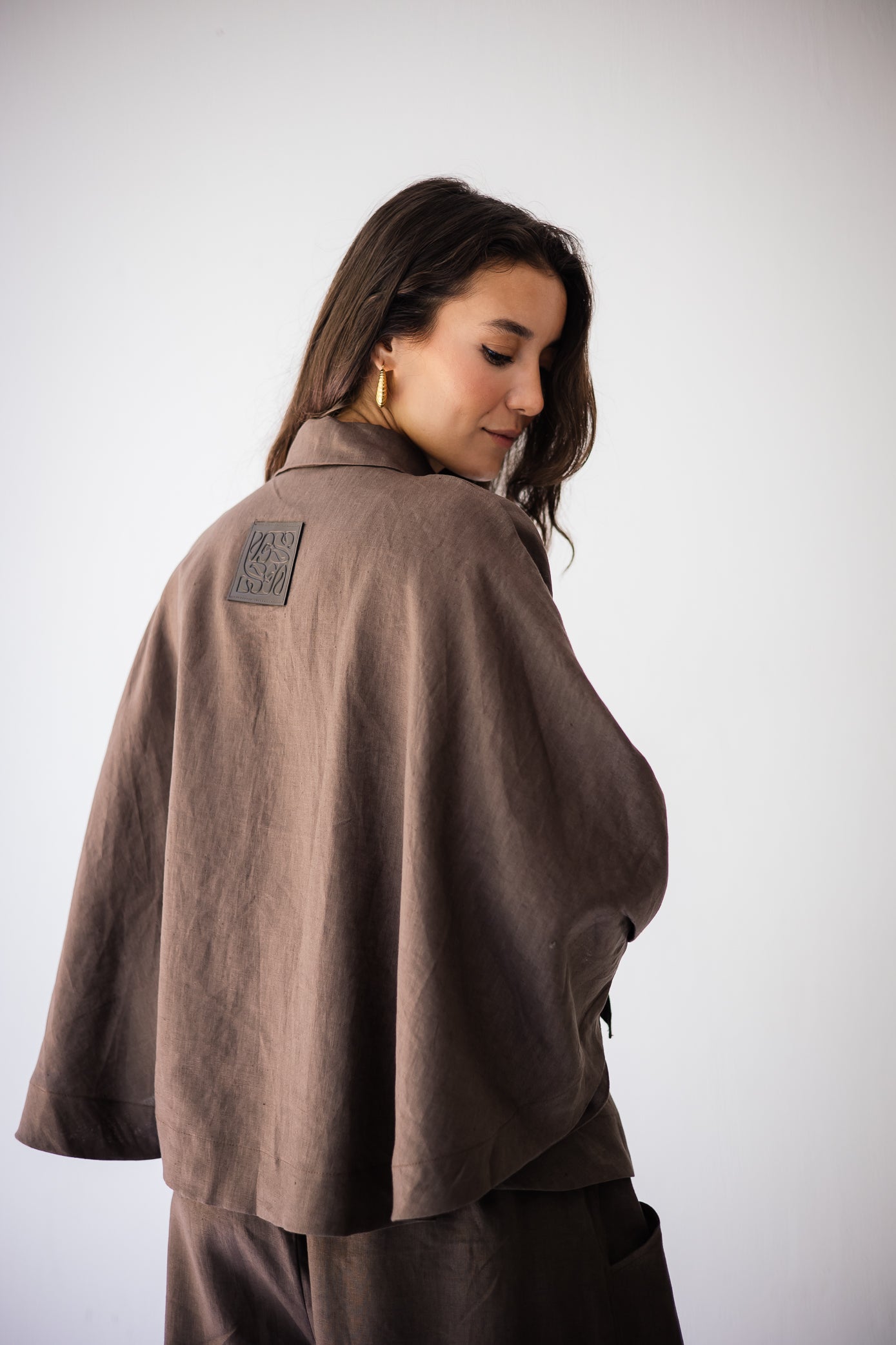 Butterfly Shirt In Brown