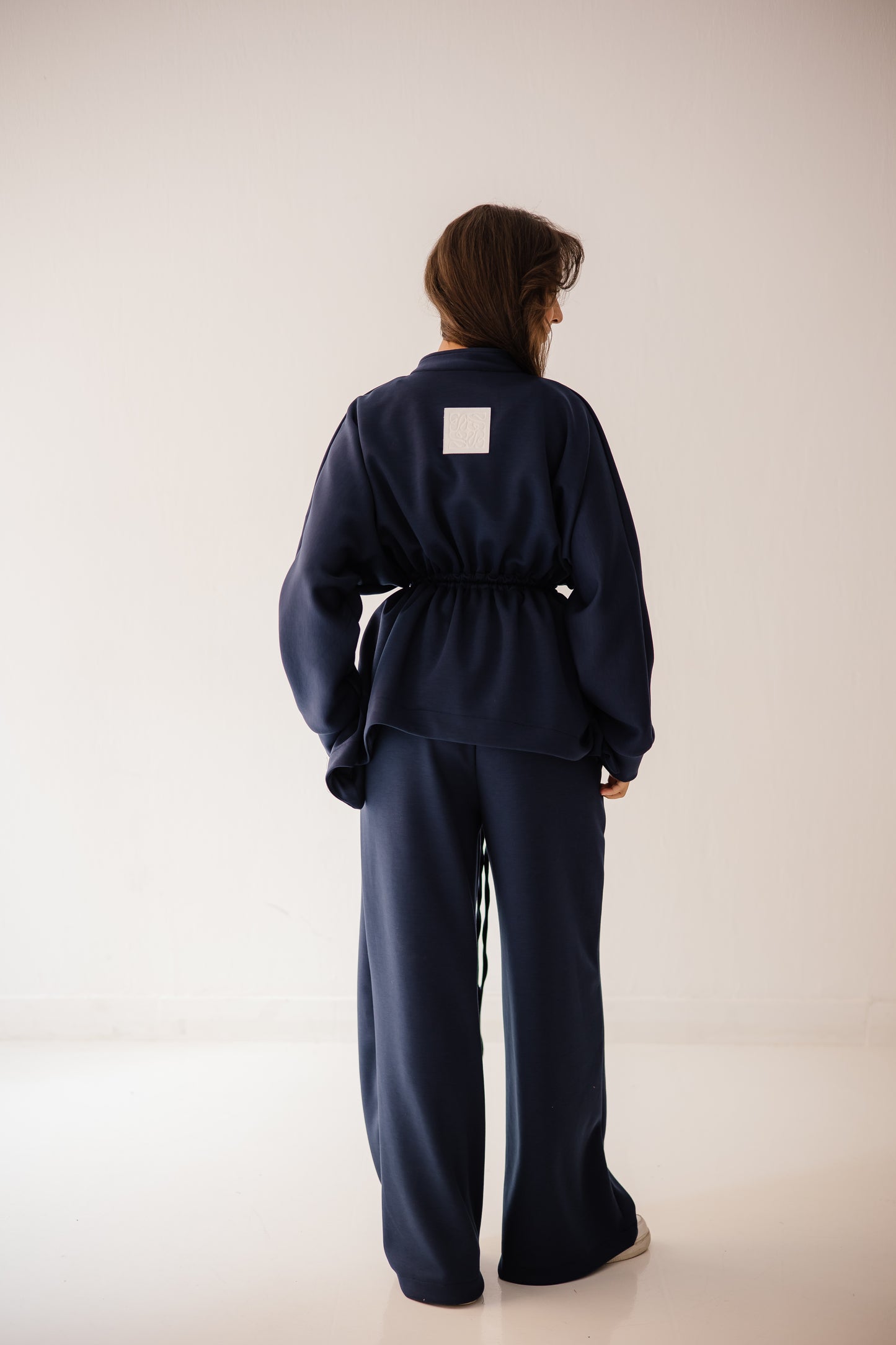 Elastic Set In Navy-blue