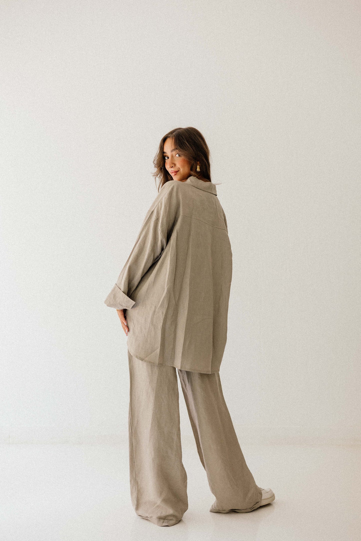 Basic Pant In Griesh