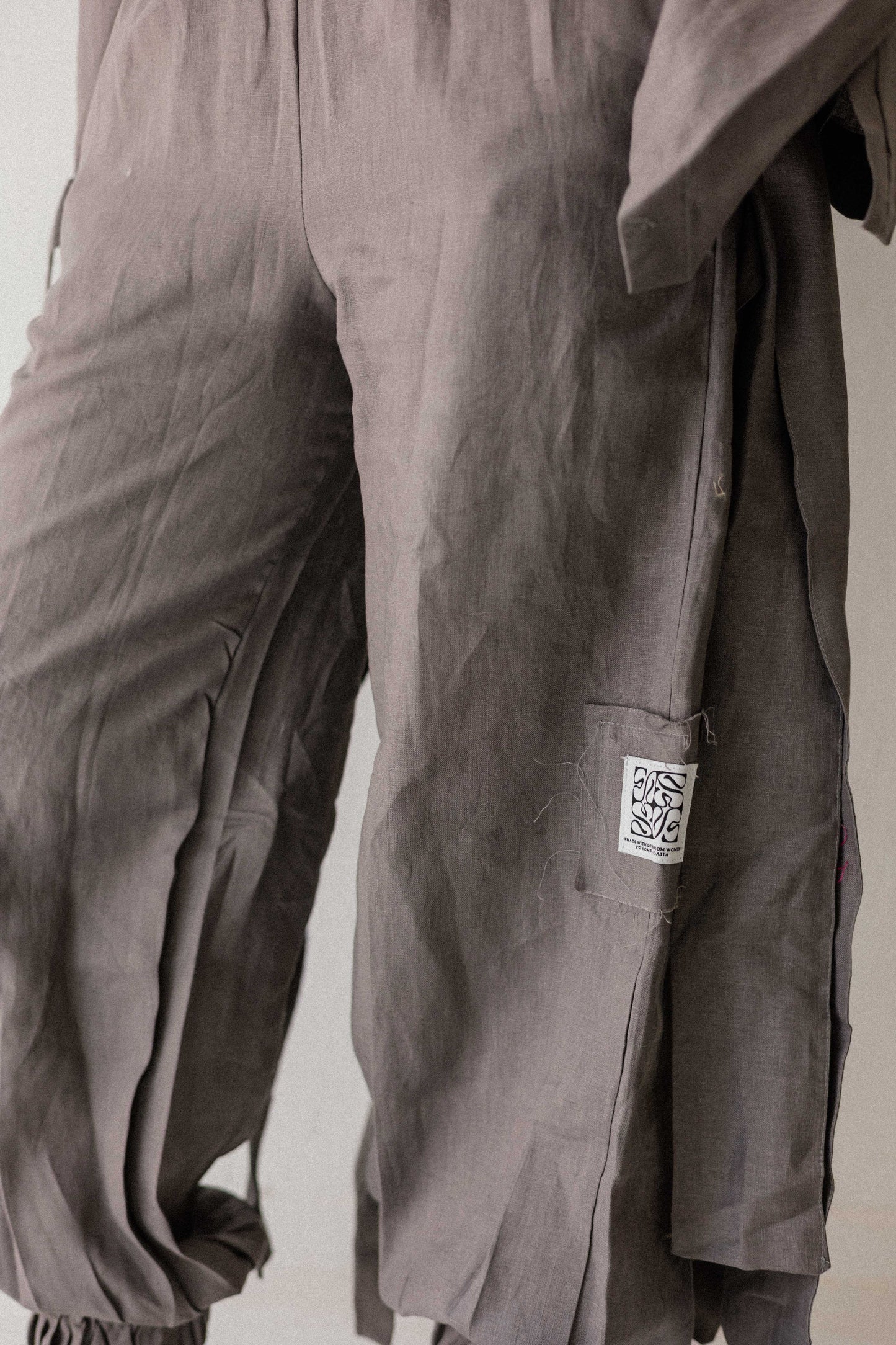 Elastic Pant In Grey