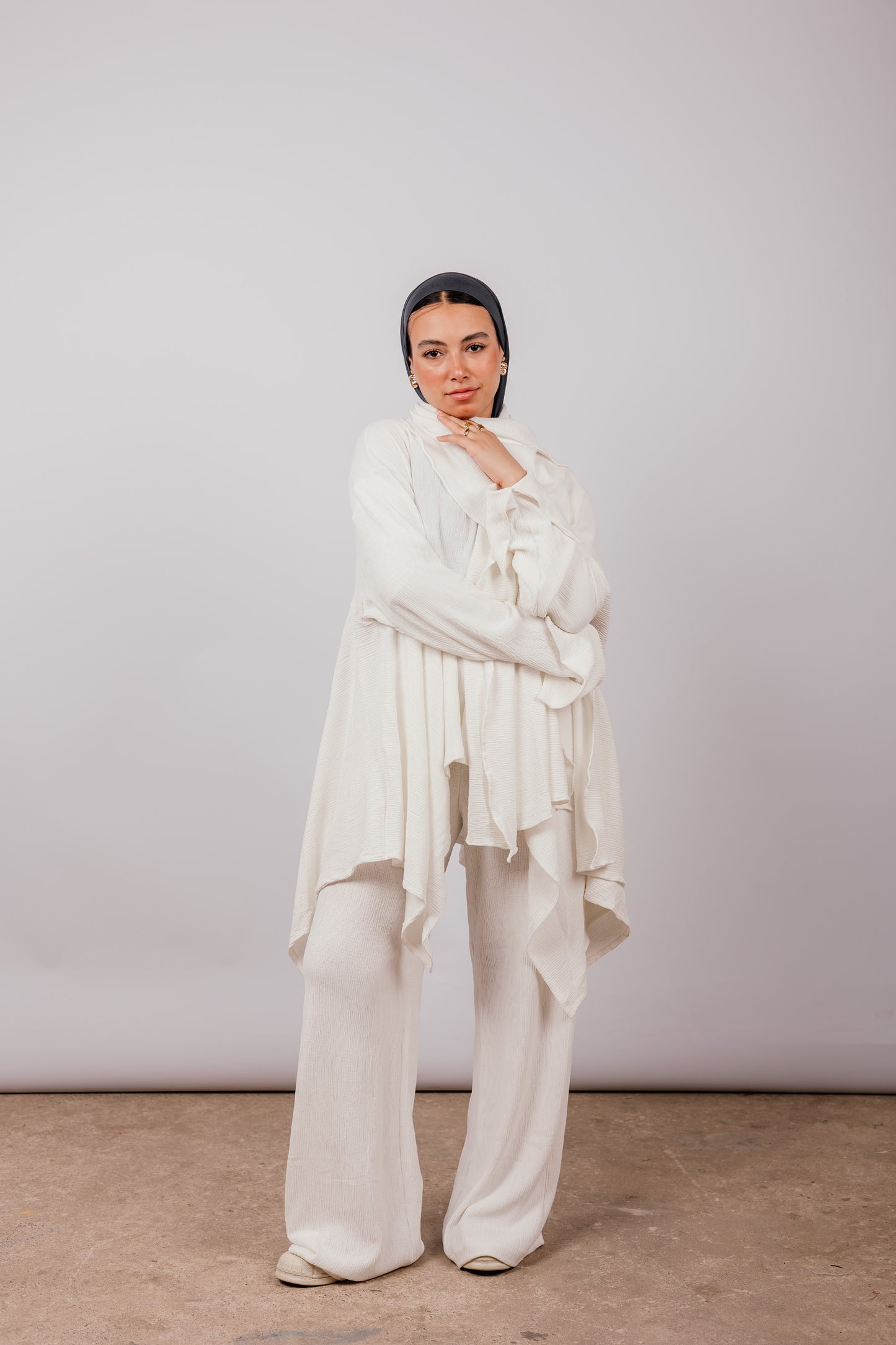 Crushed Set In Offwhite