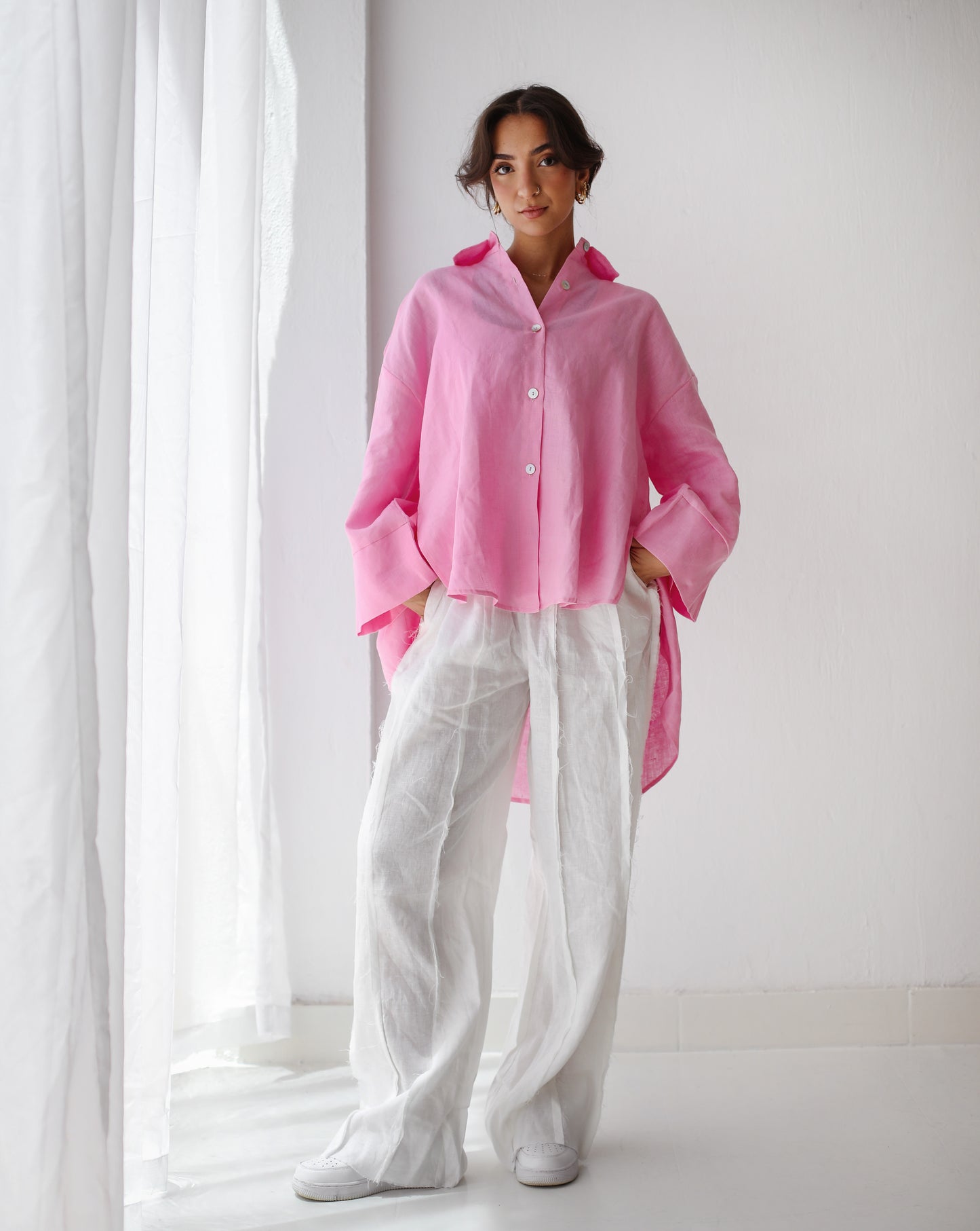Basic Shirt In Pink