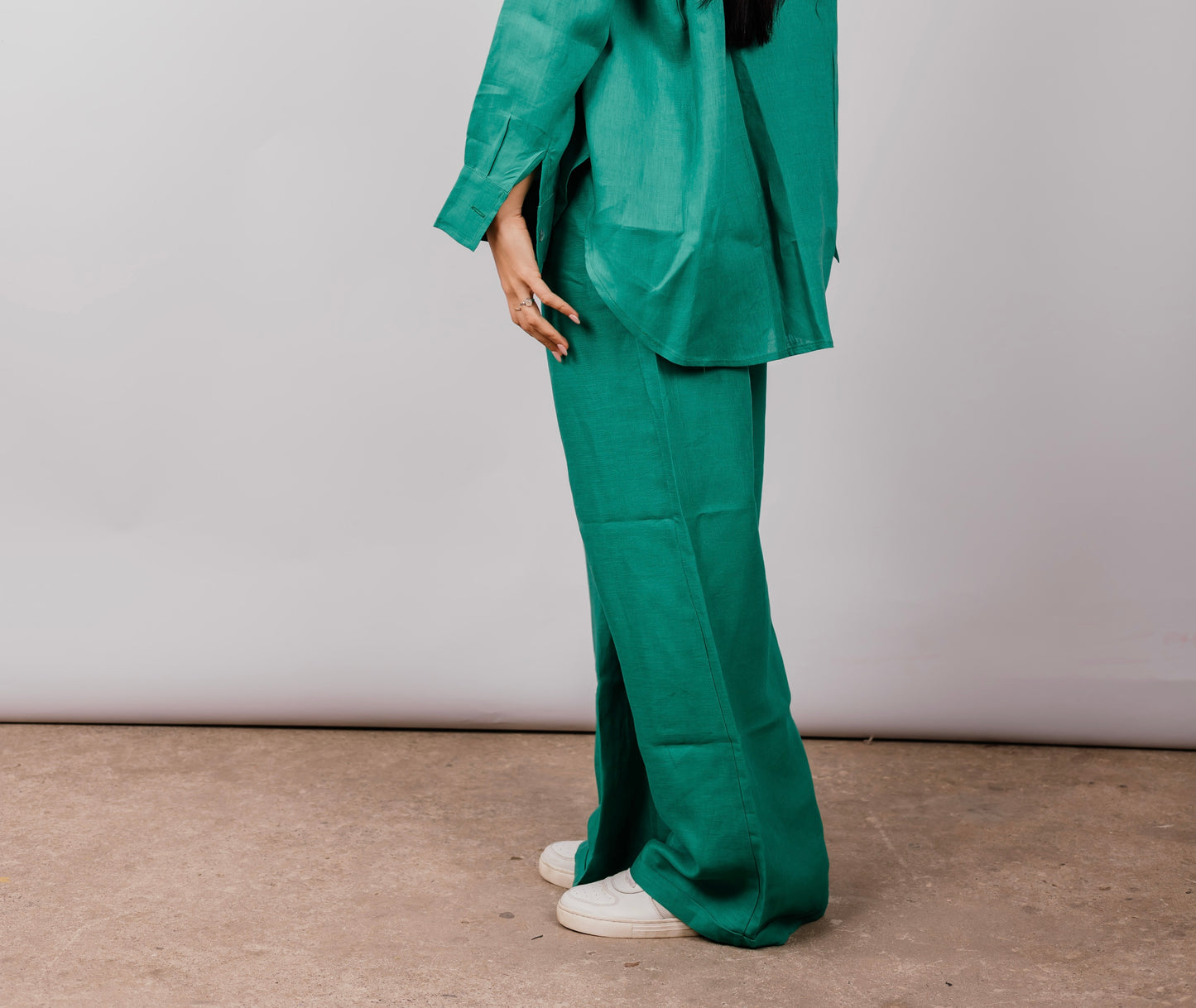 Basic Pant In Green