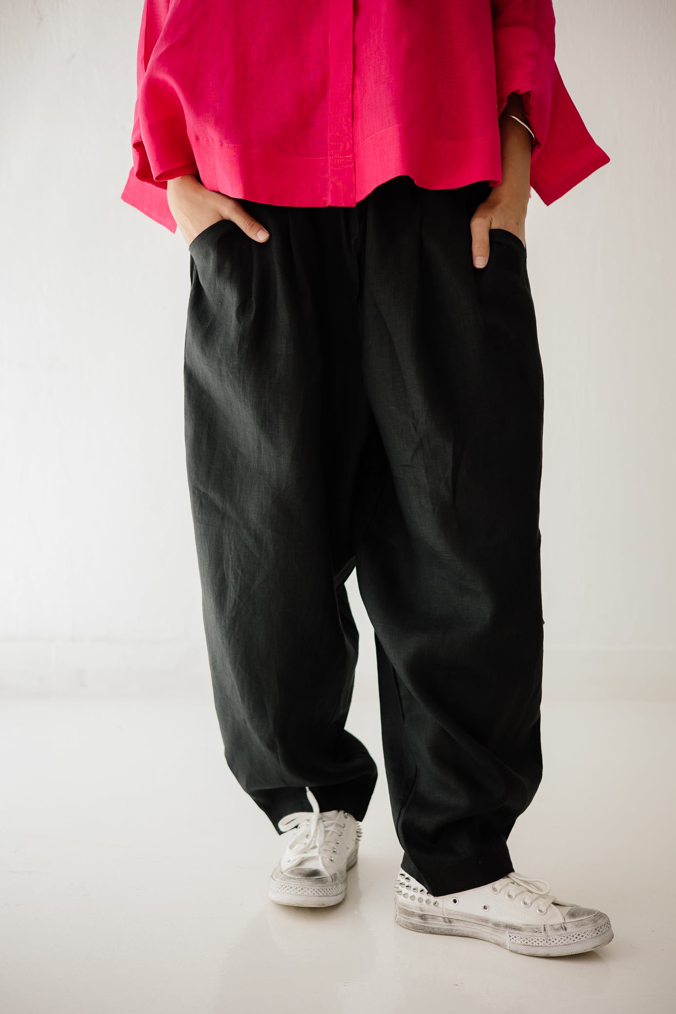 Balloon Pant In Black