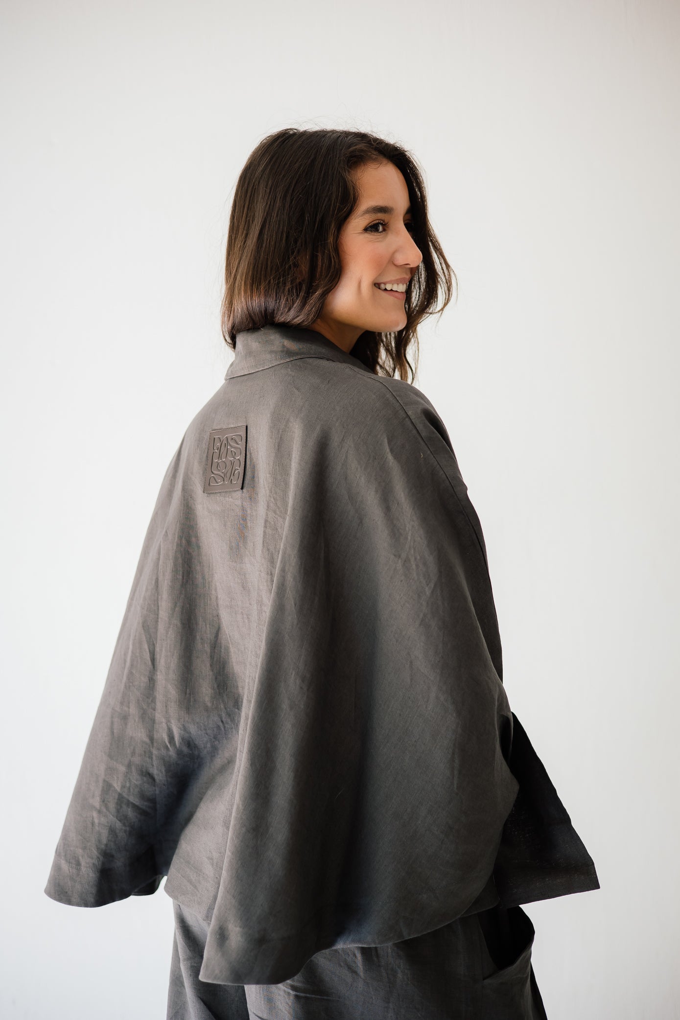 Butterfly Shirt In Dark-grey