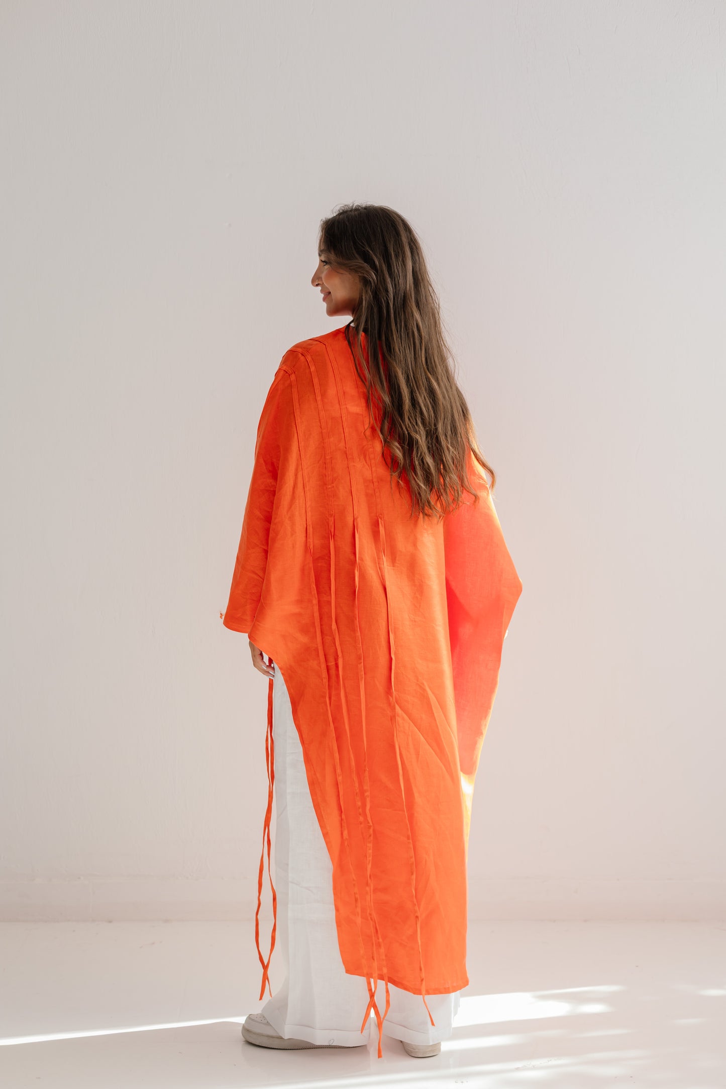 Side To Side Top In Orange