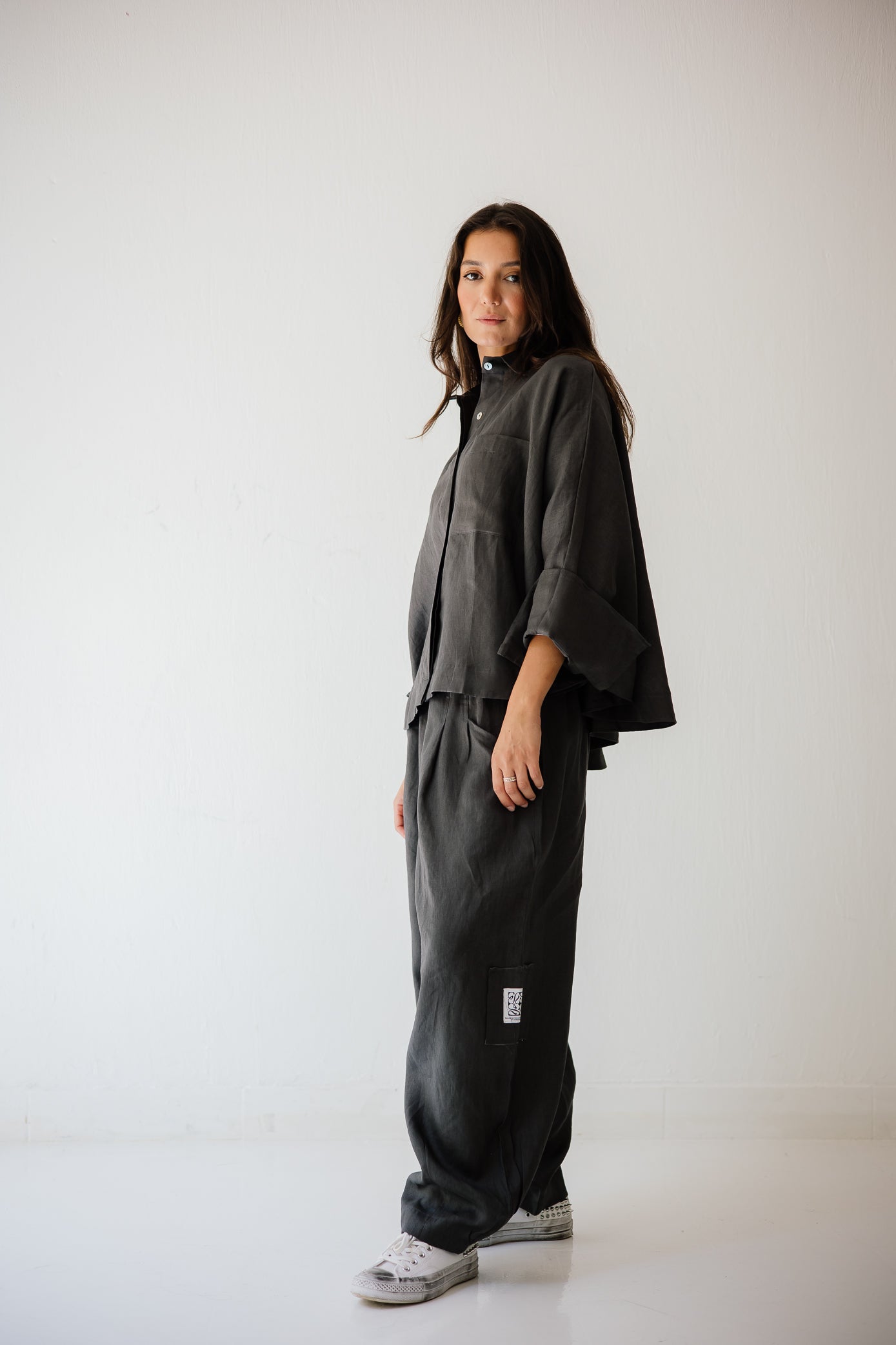 Butterfly Shirt In Dark-grey