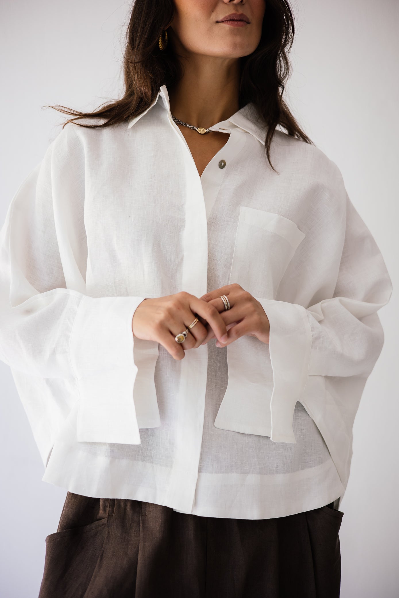Butterfly Shirt In White