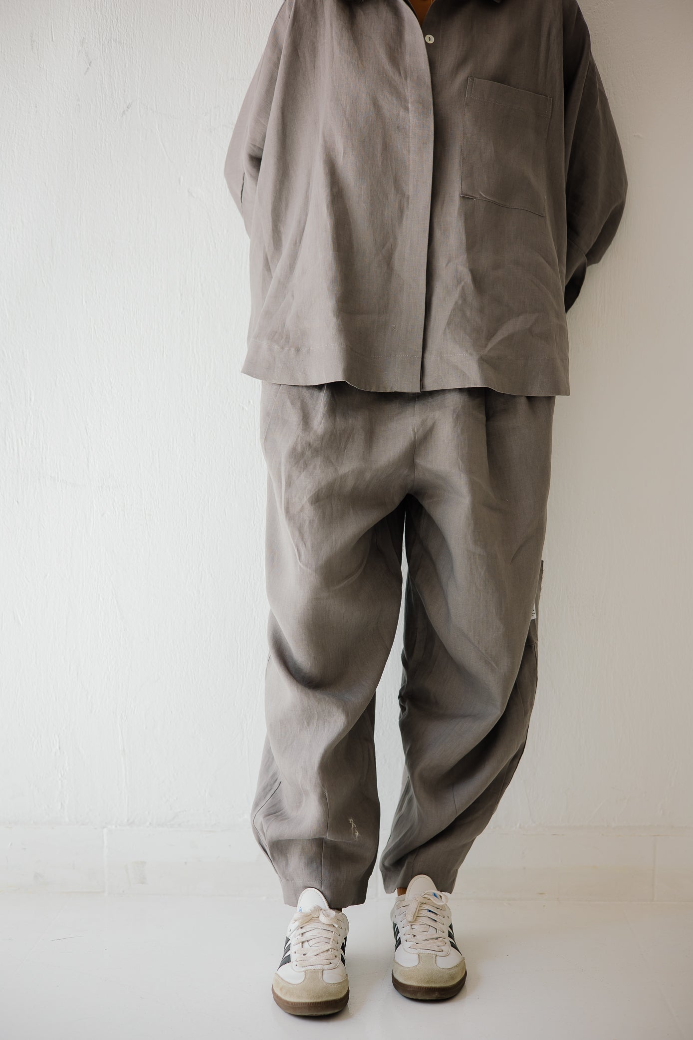 Balloon Pant In Grey
