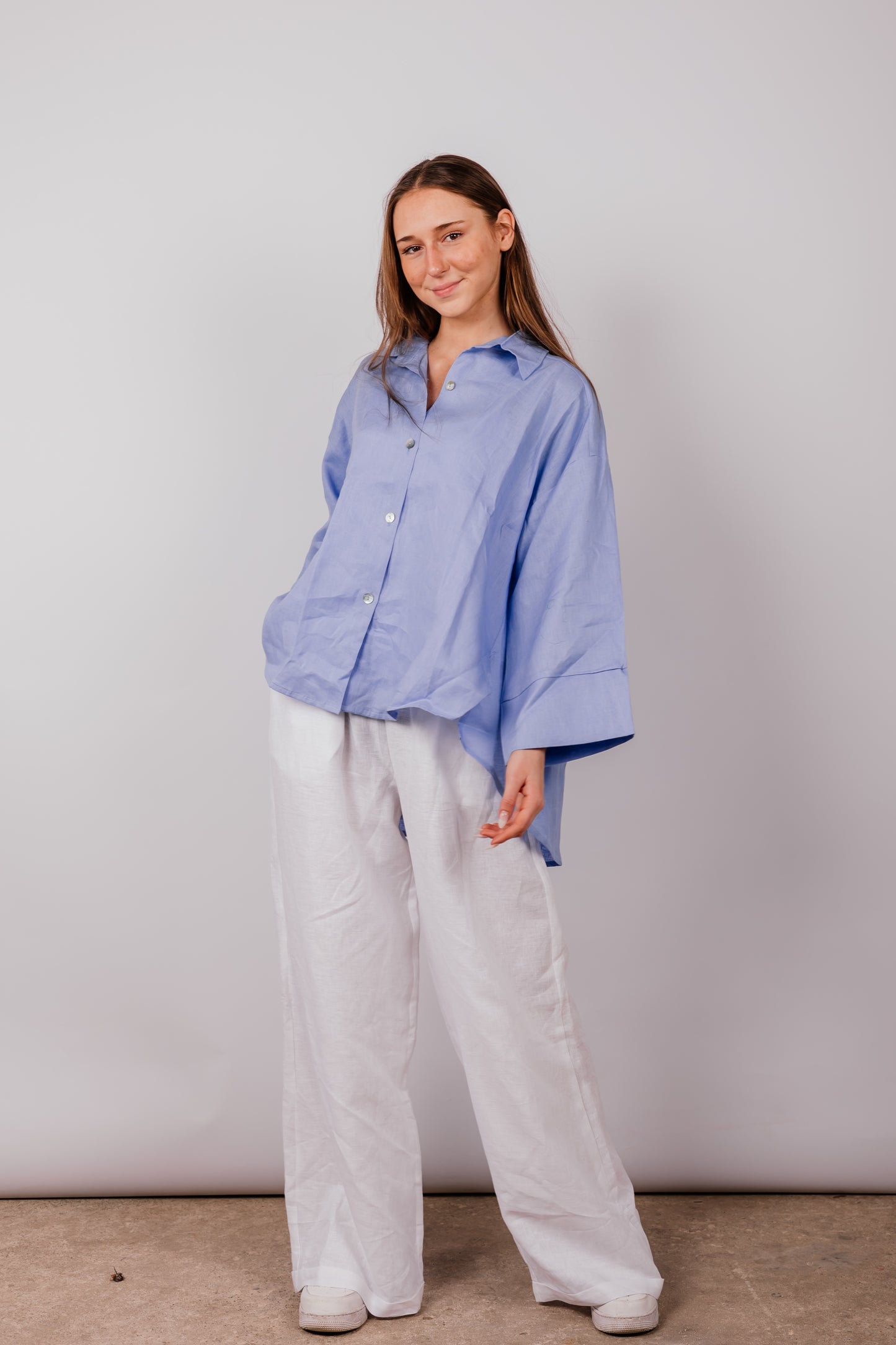 Basic Shirt In Blue
