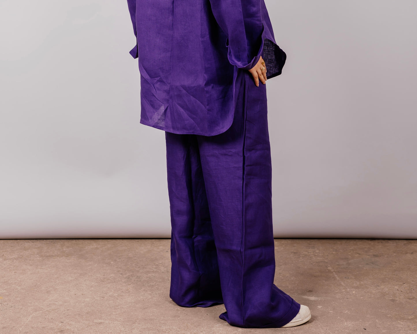 Basic Pant In Purple