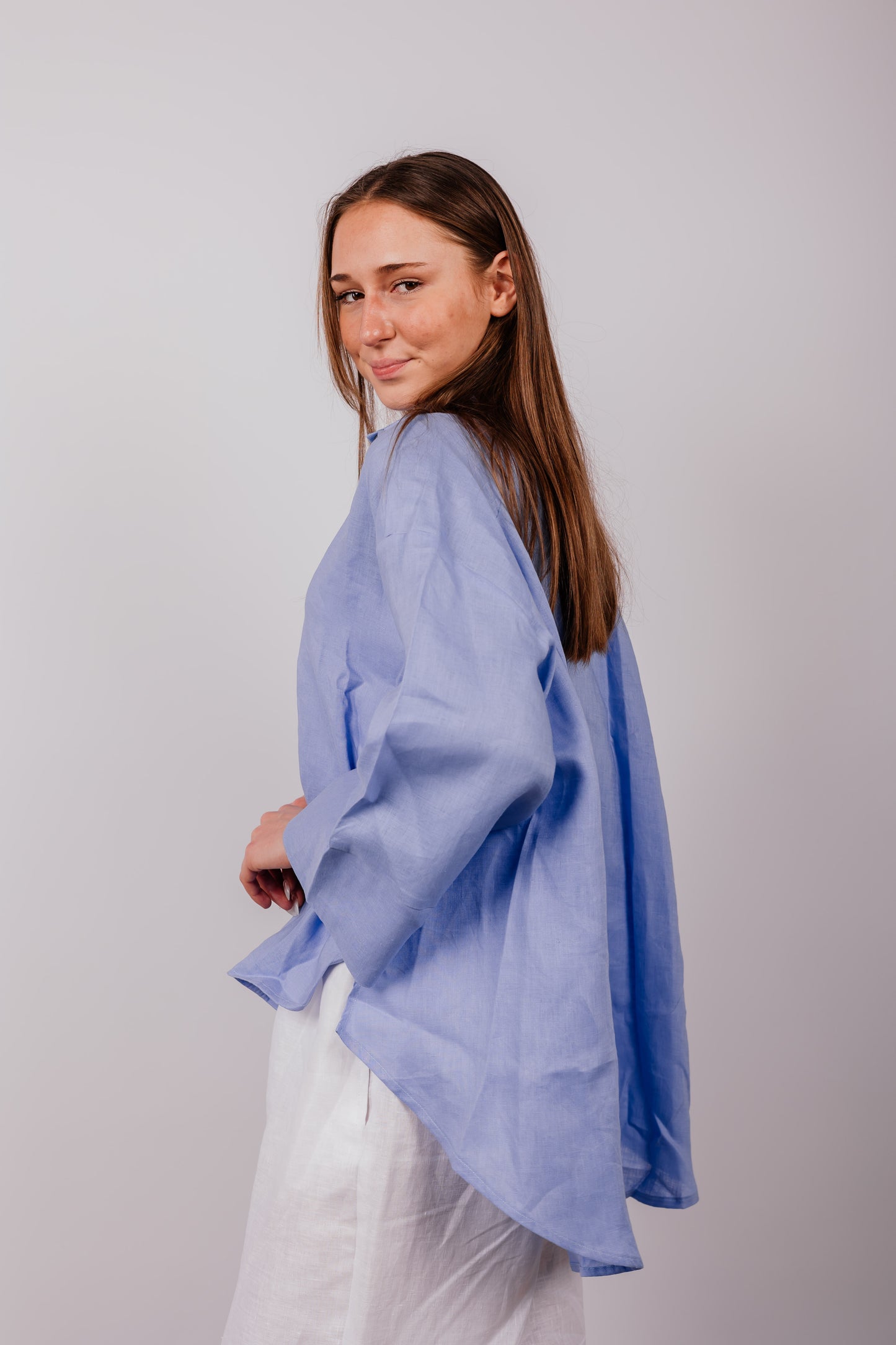 Basic Shirt In Blue