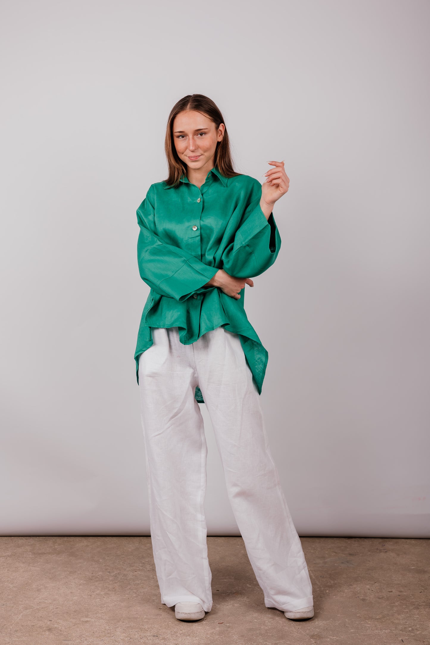 Basic Shirt in Green