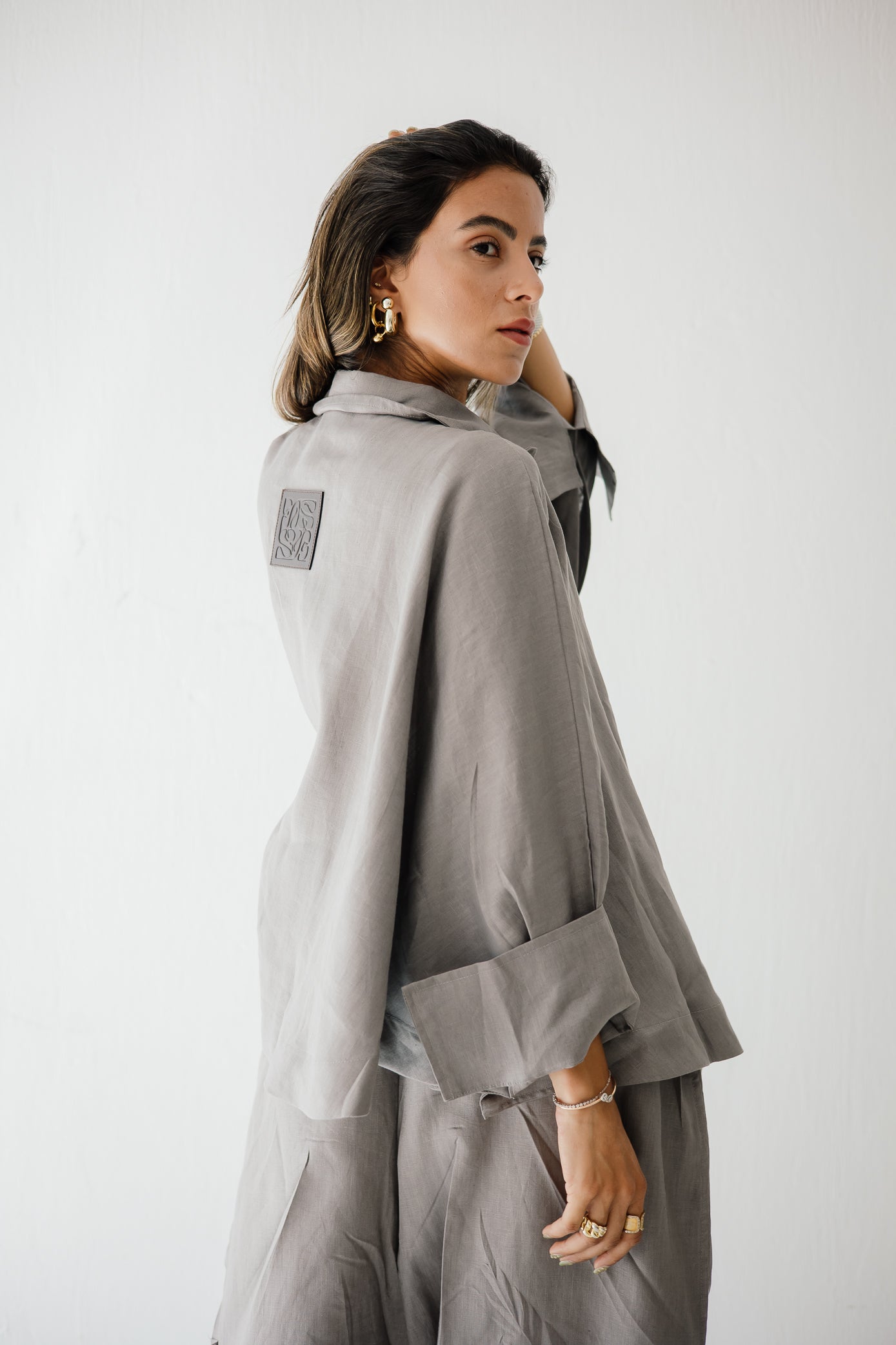 Butterfly Shirt In Grey
