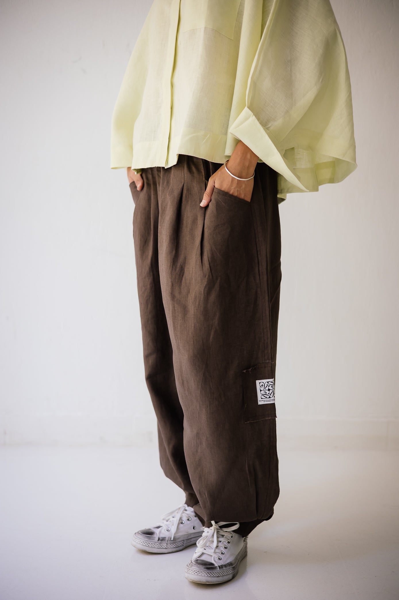 Balloon Pant In Brown