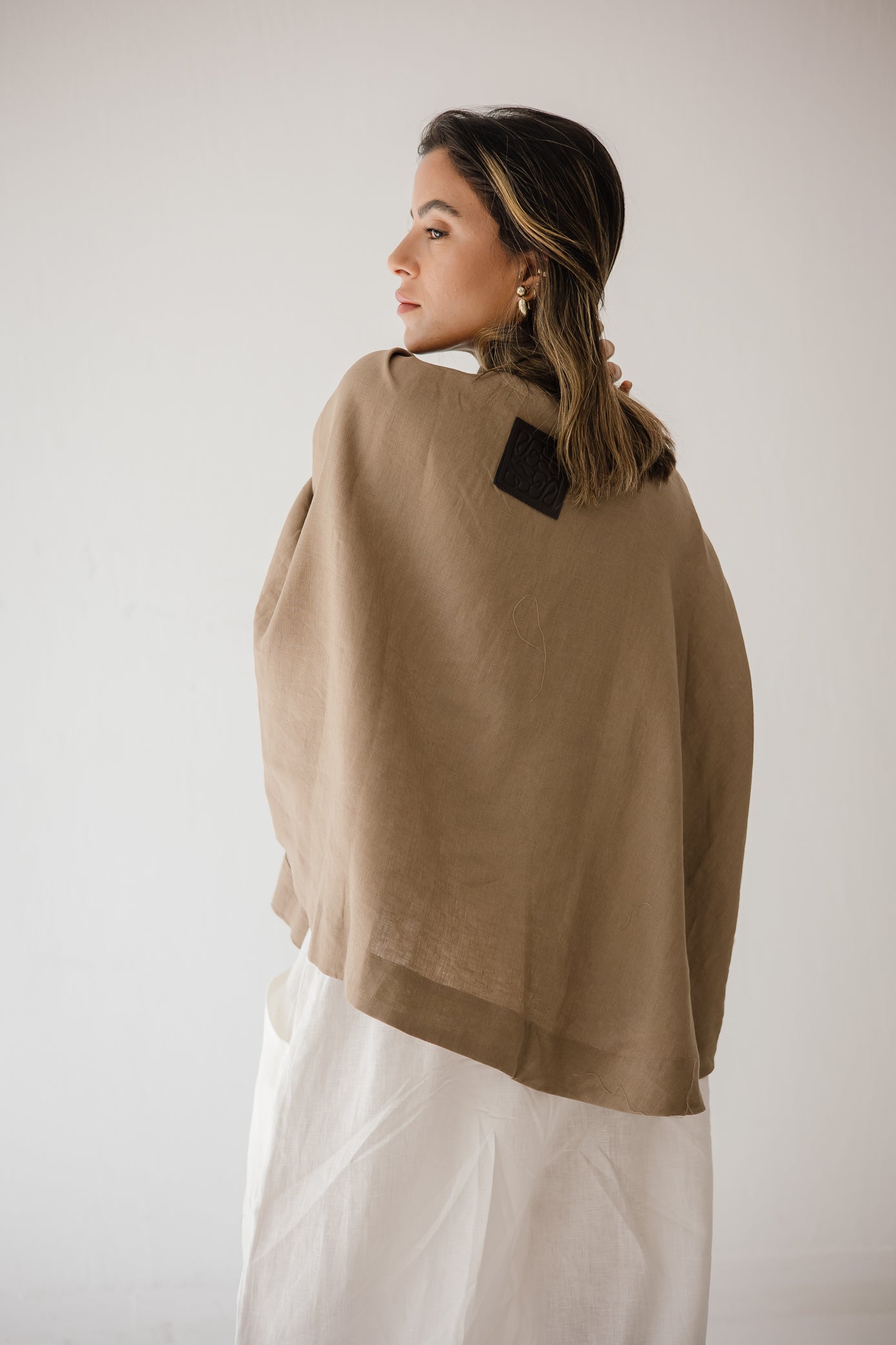 Butterfly Shirt In Light-brown