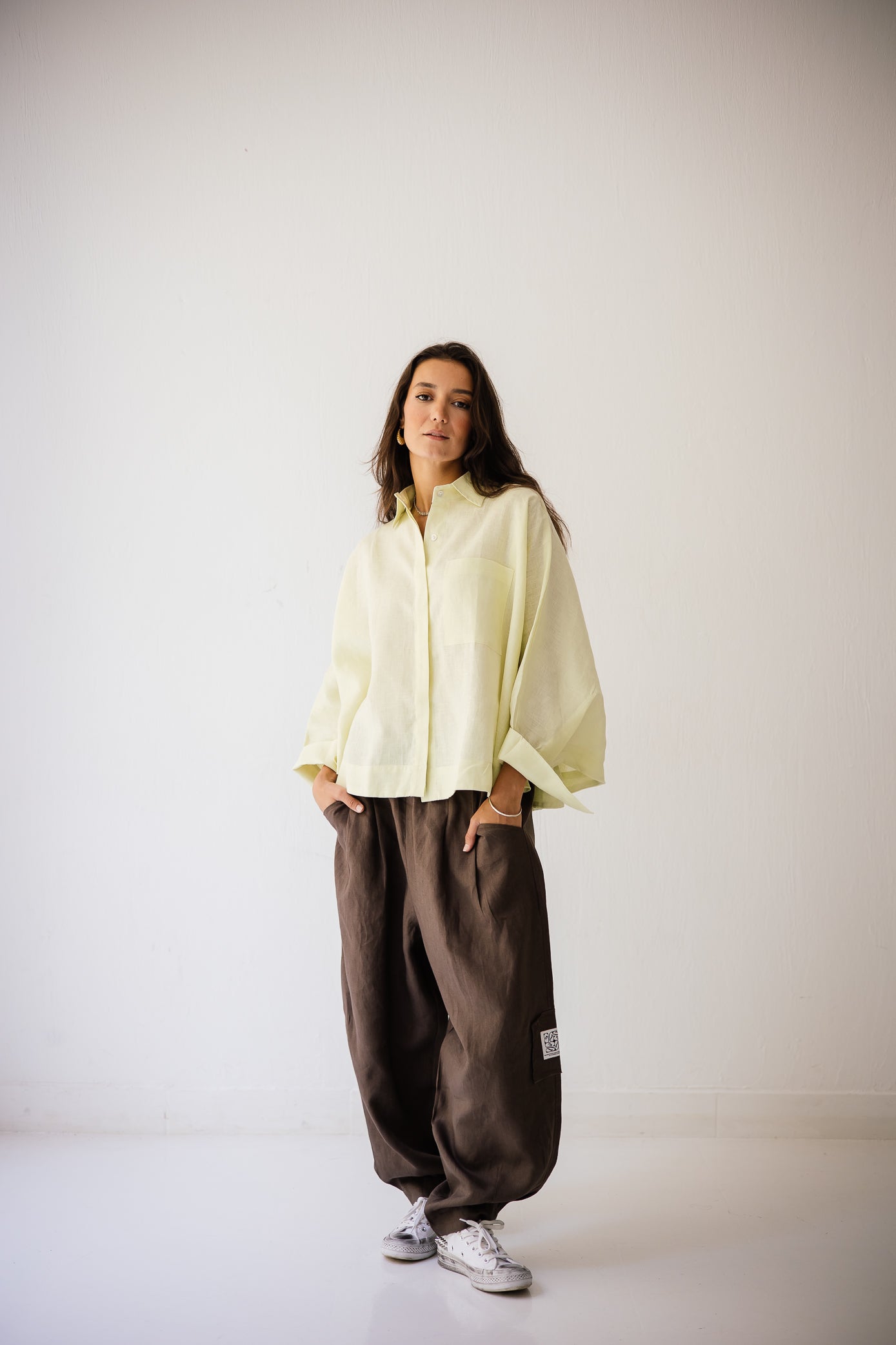 Balloon Pant In Brown