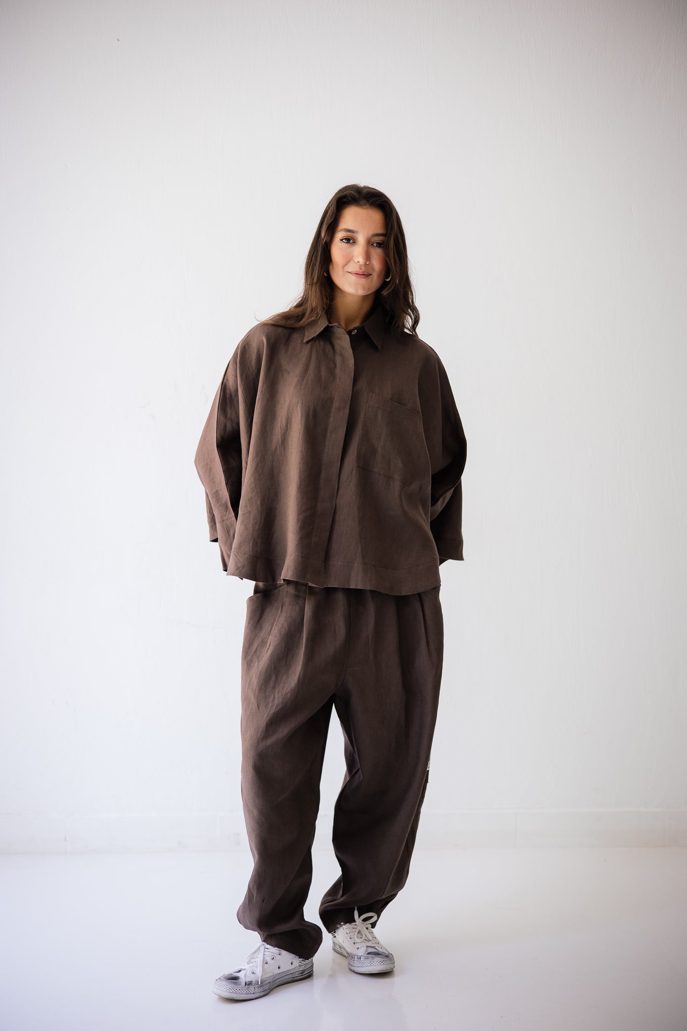 Butterfly Shirt In Brown