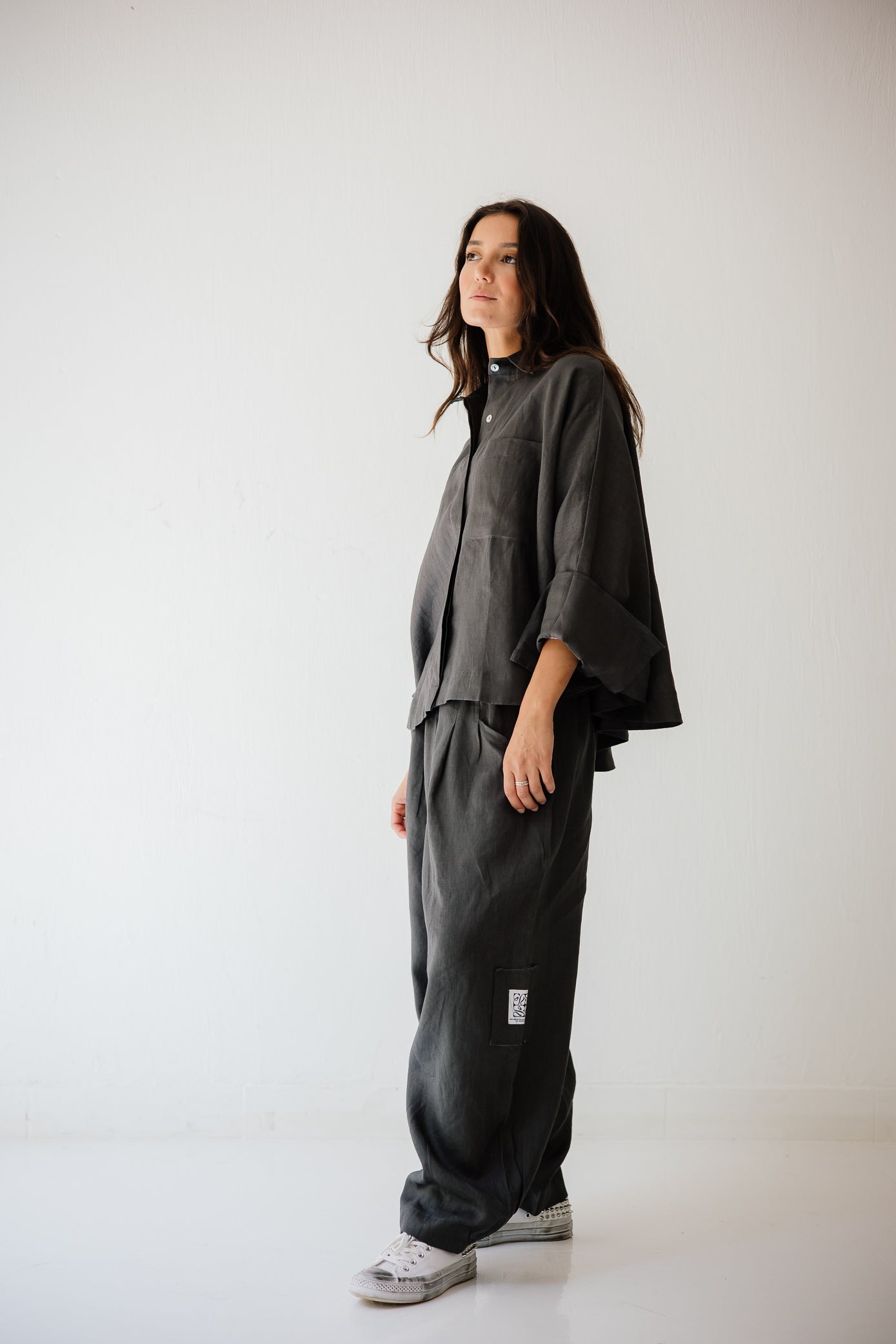 Butterfly Shirt In Dark-grey