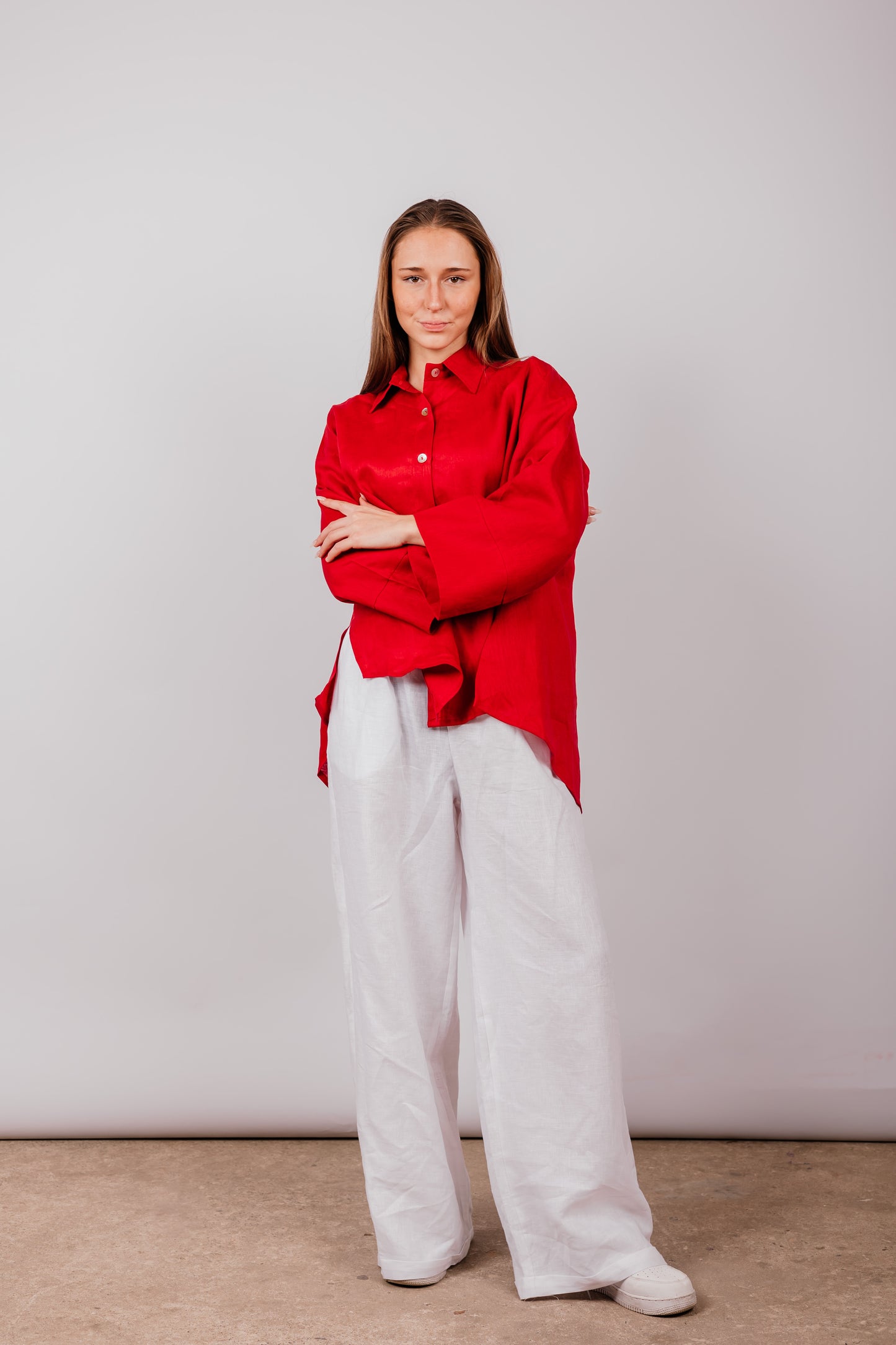 Basic Shirt In Red