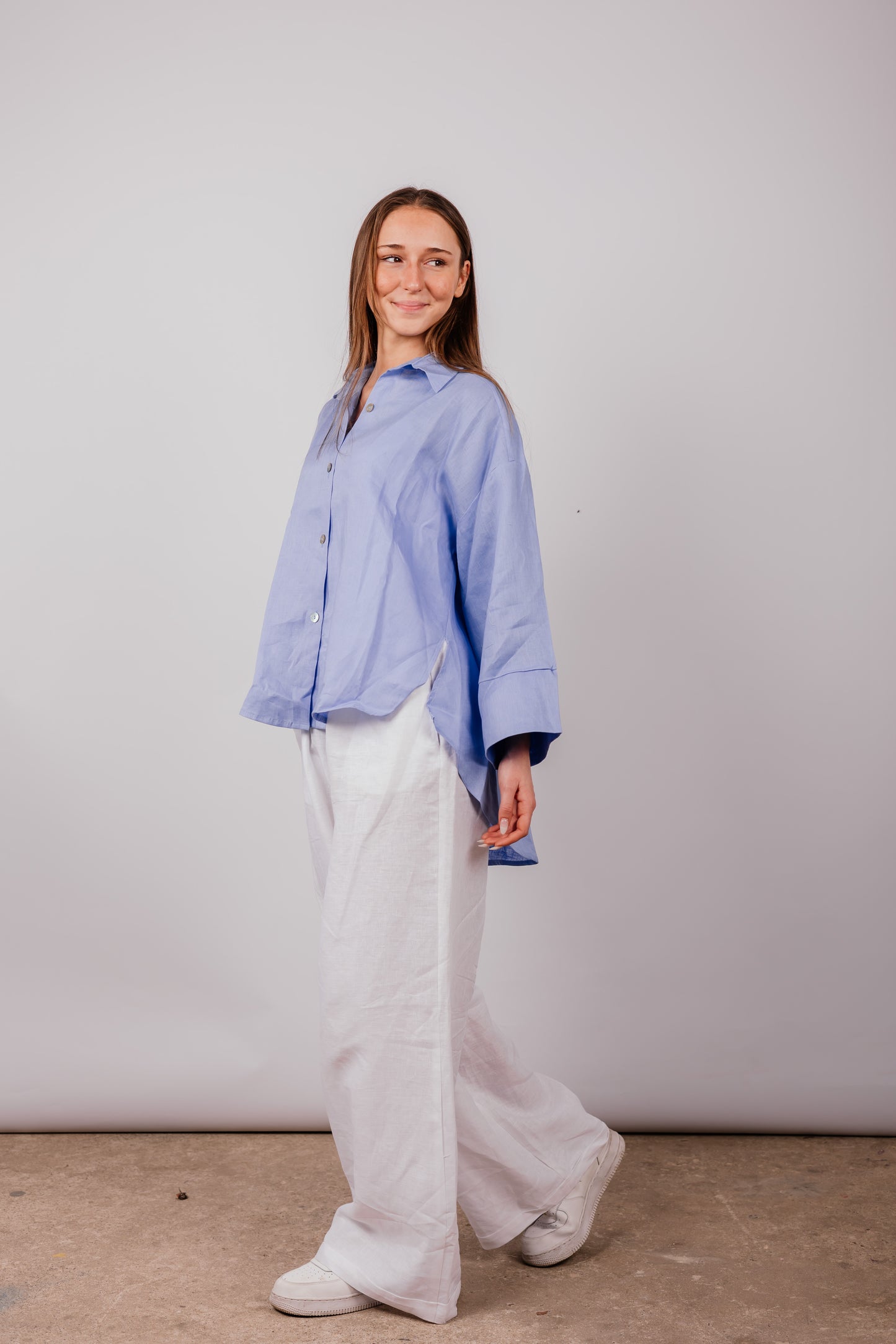 Basic Shirt In Blue
