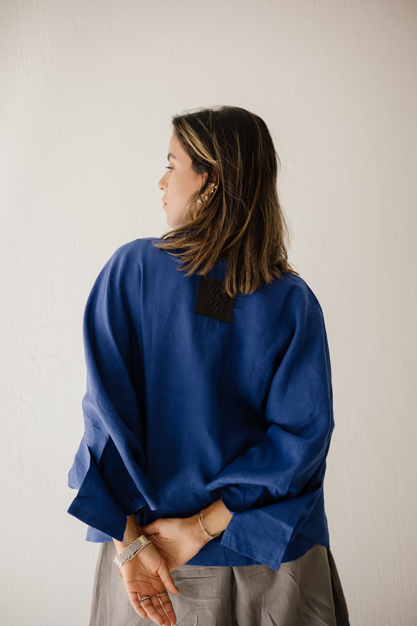 Butterfly Shirt In Royal Blue