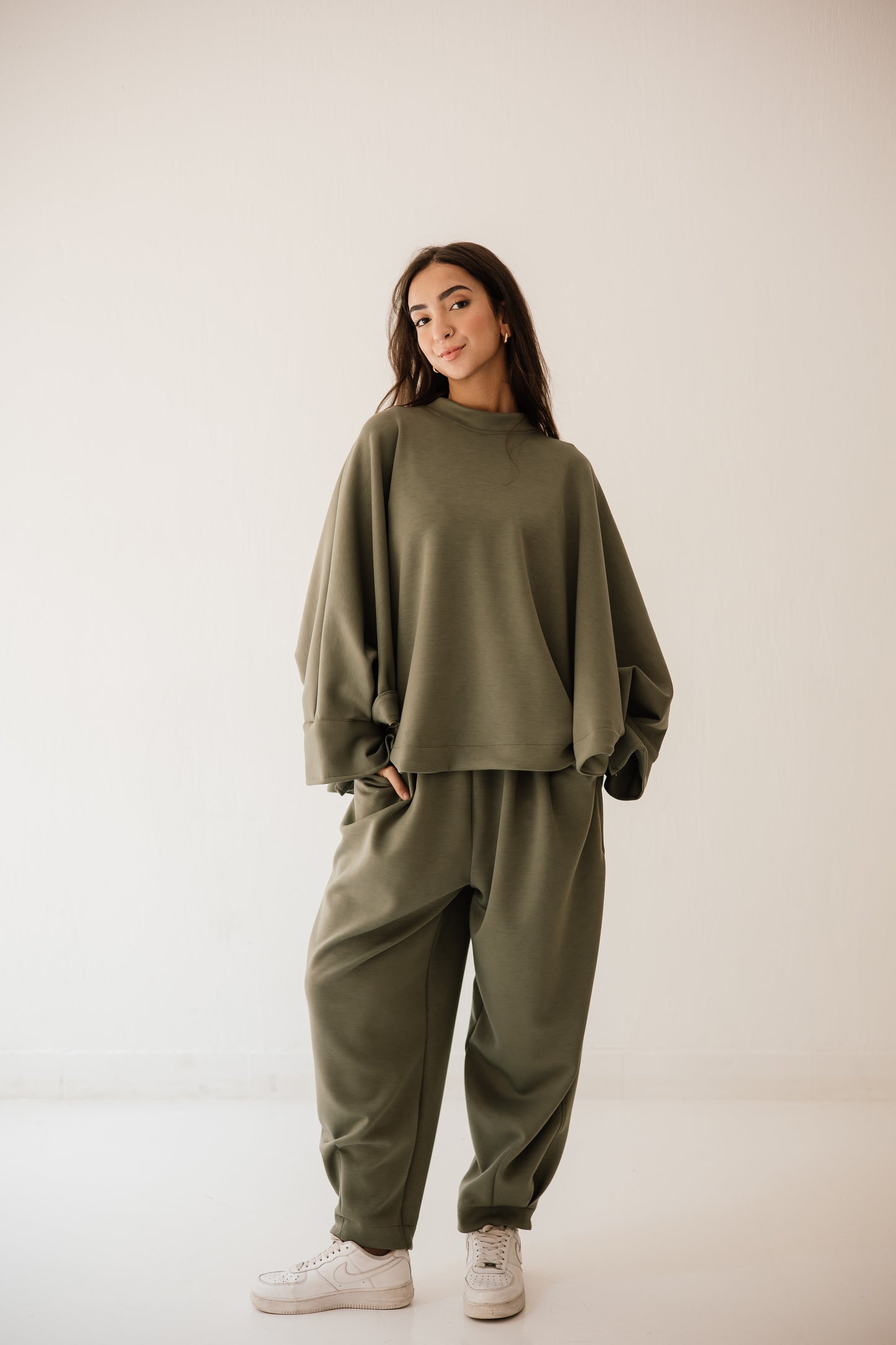 Butter-fly Set In Olive