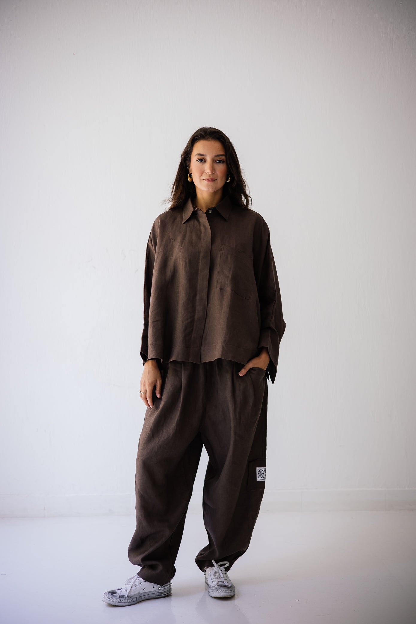 Butterfly Shirt In Brown