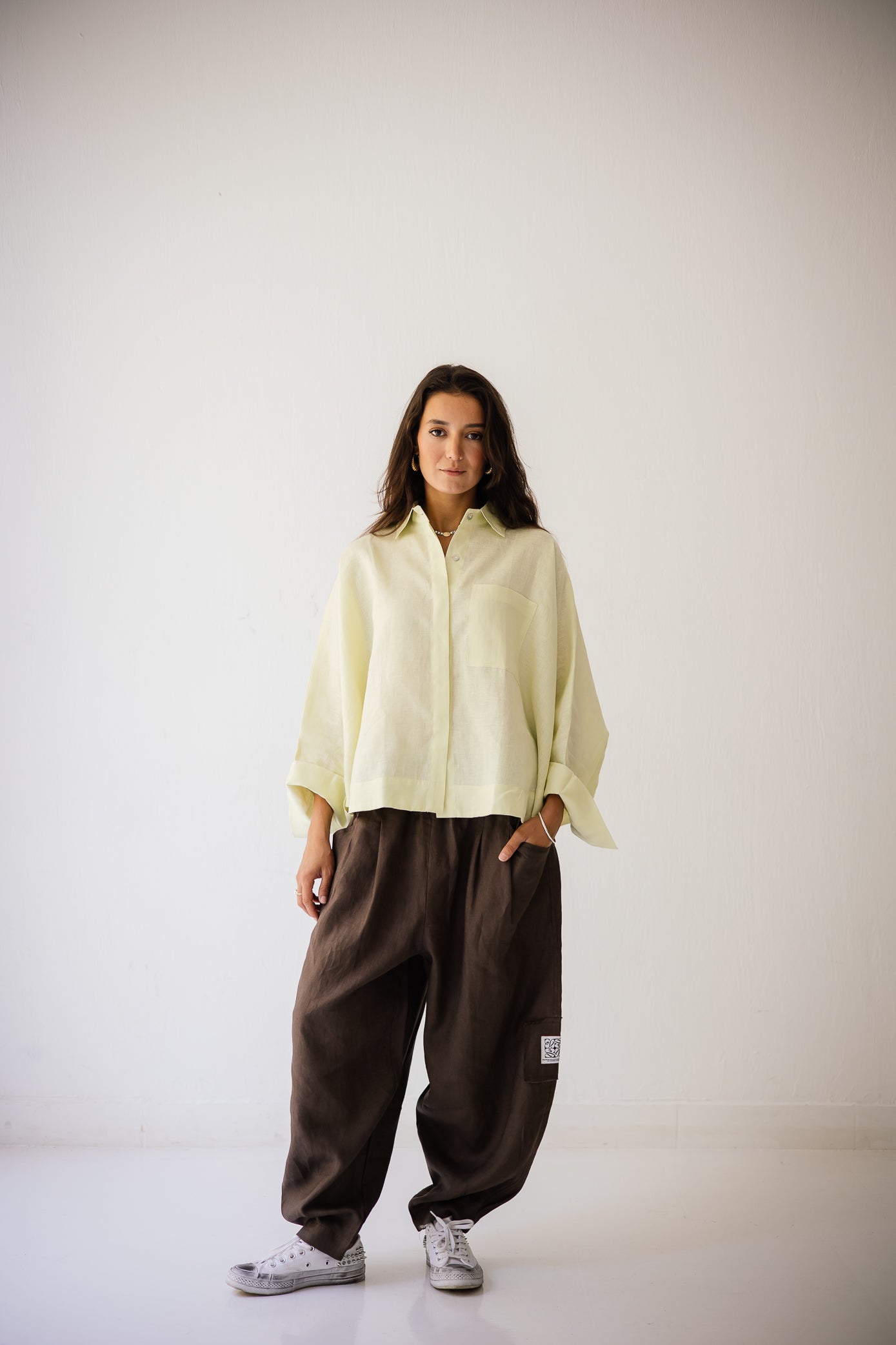 Balloon Pant In Brown