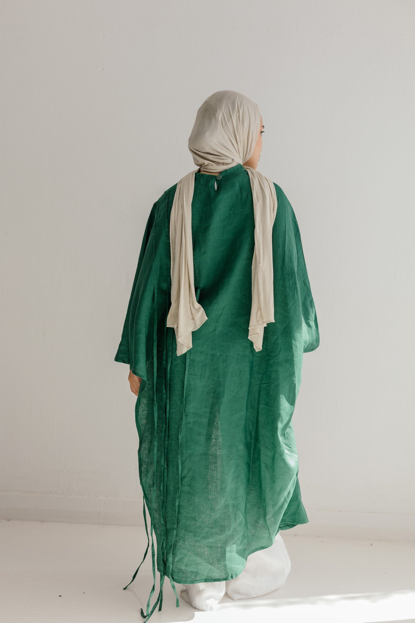 Side To Side Top In Dark Green