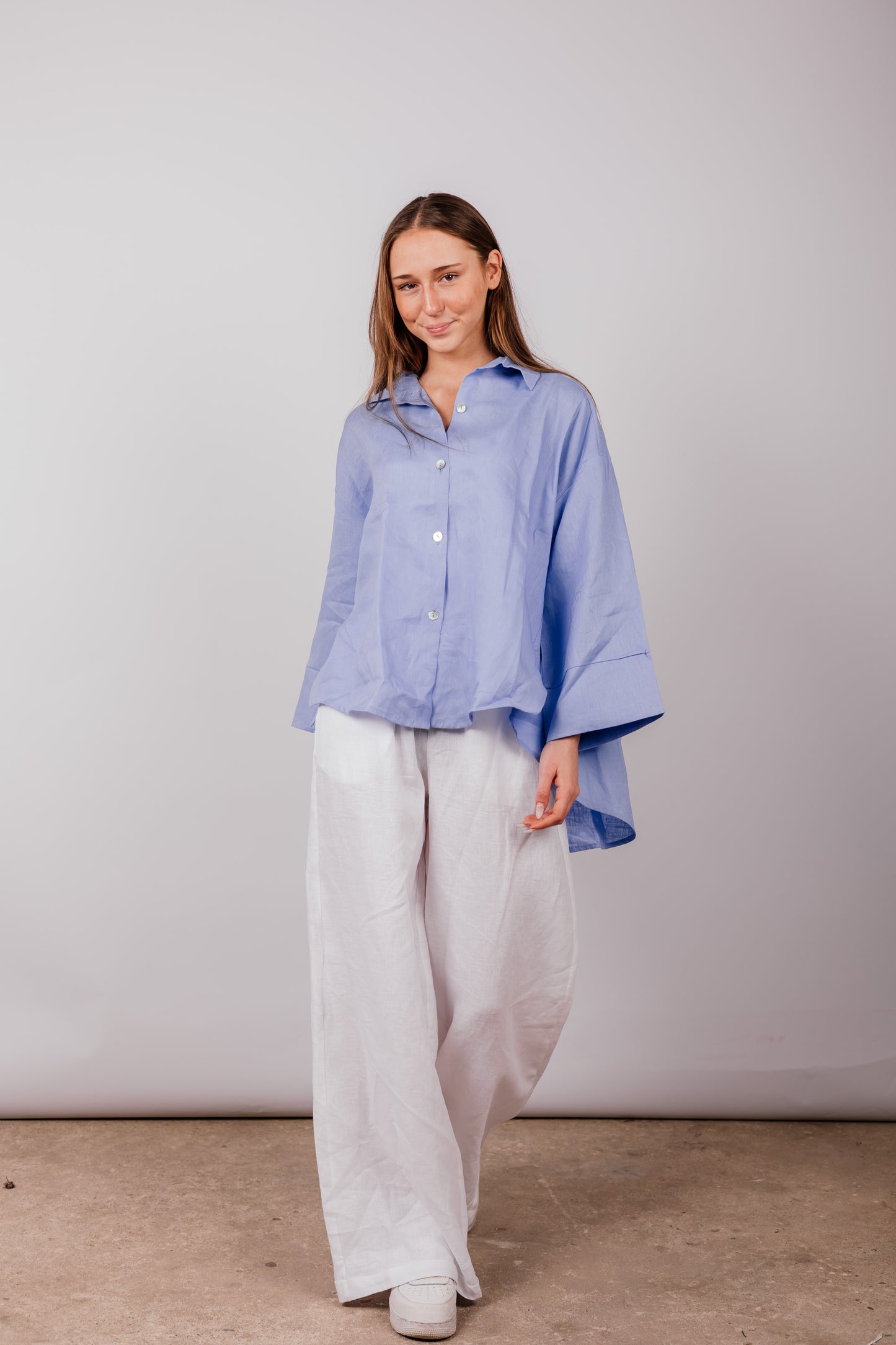 Basic Shirt In Blue
