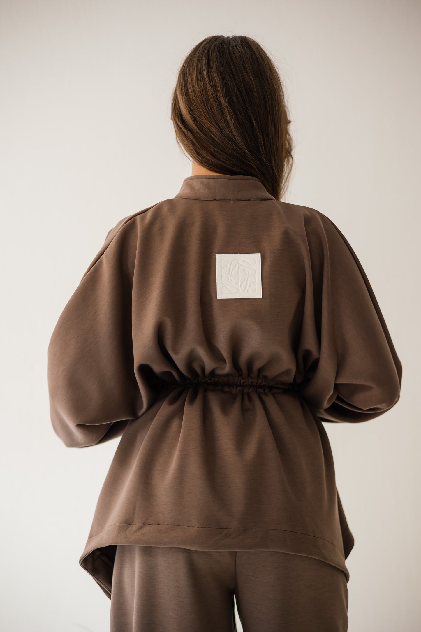Elastic Set In Brown