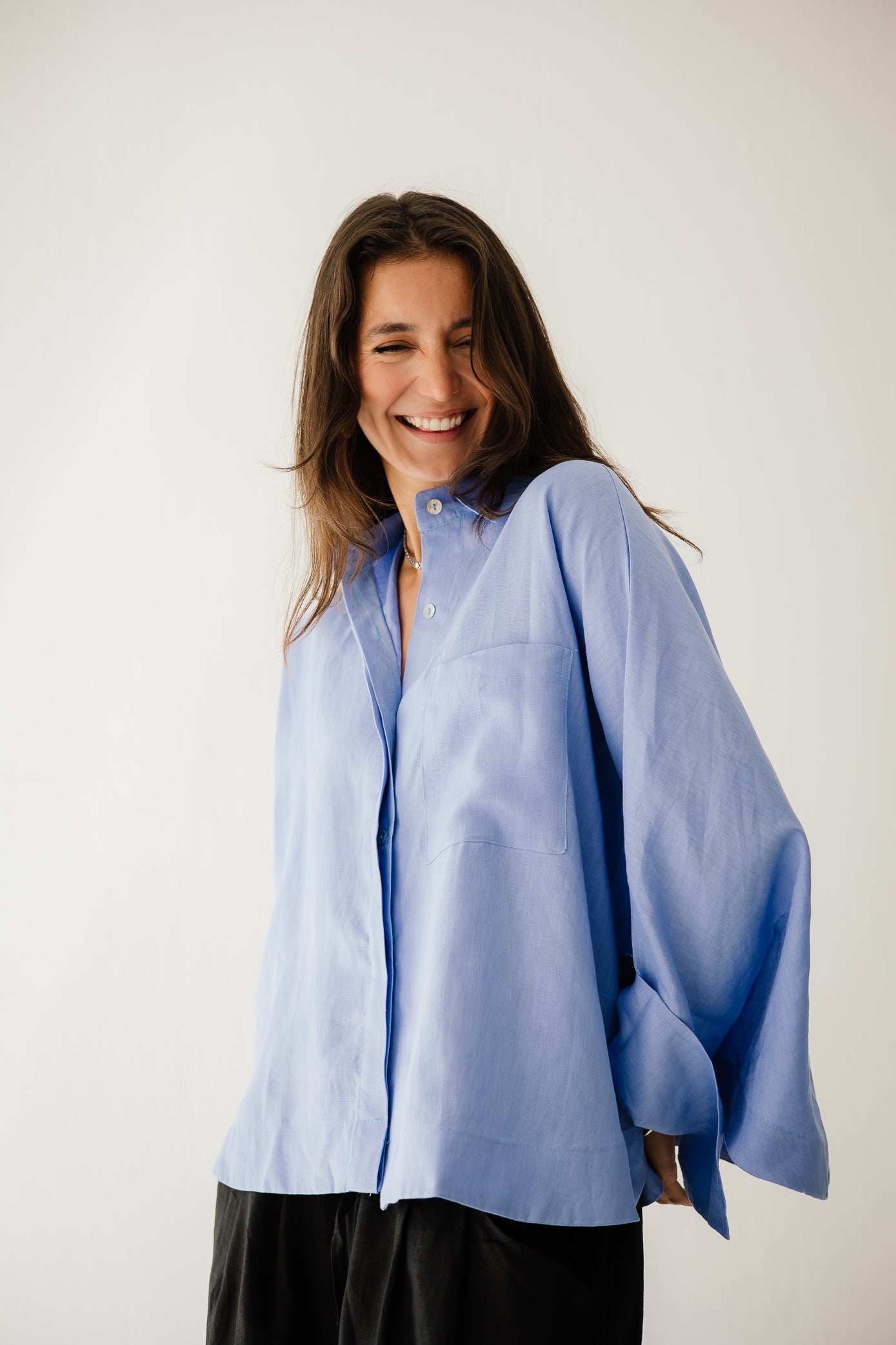 Butterfly Shirt In Blue