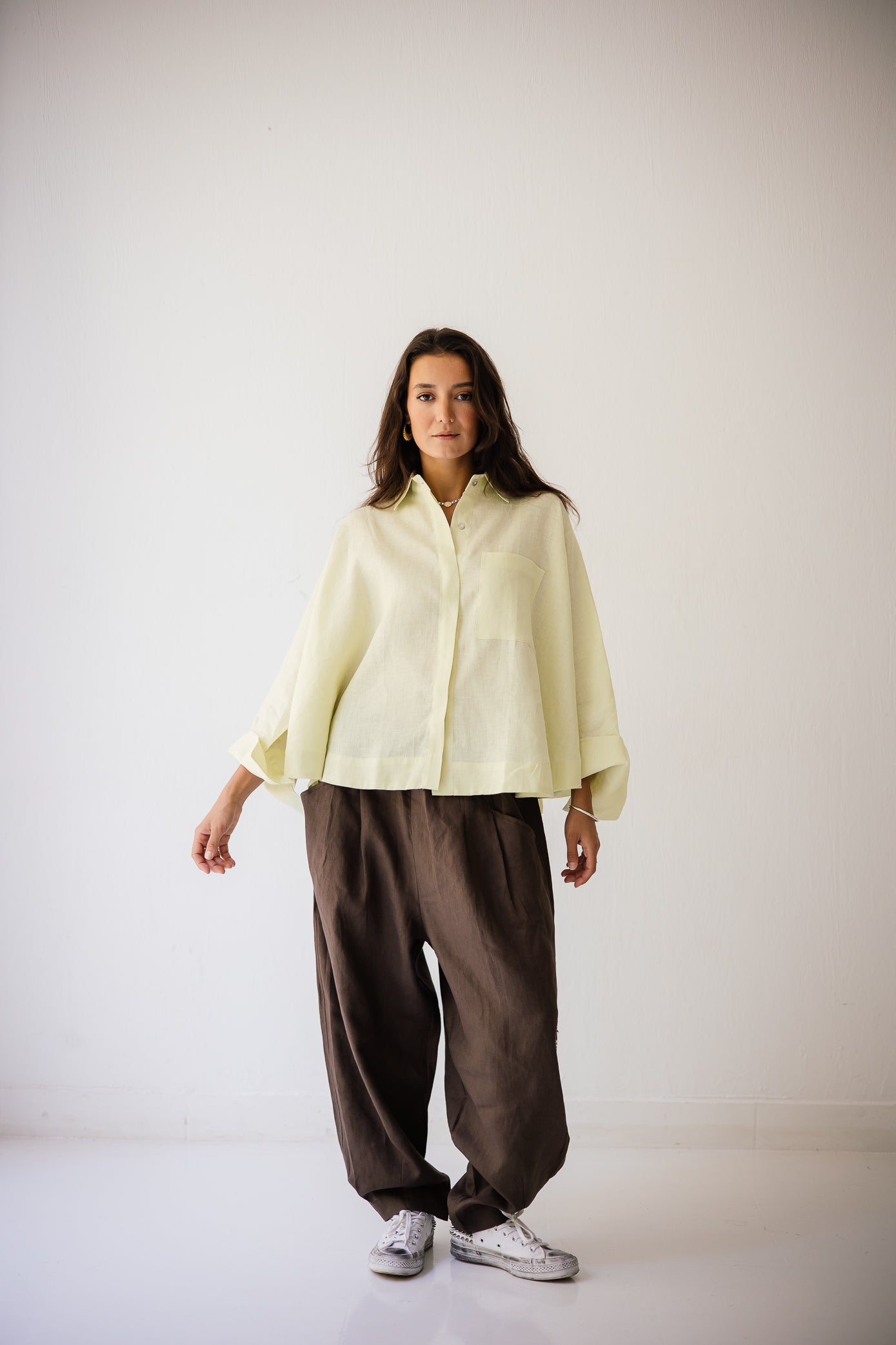 Balloon Pant In Brown