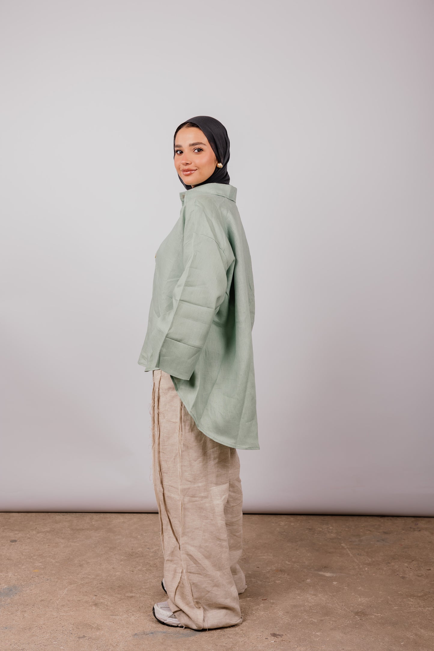 Basic Shirt In Mint