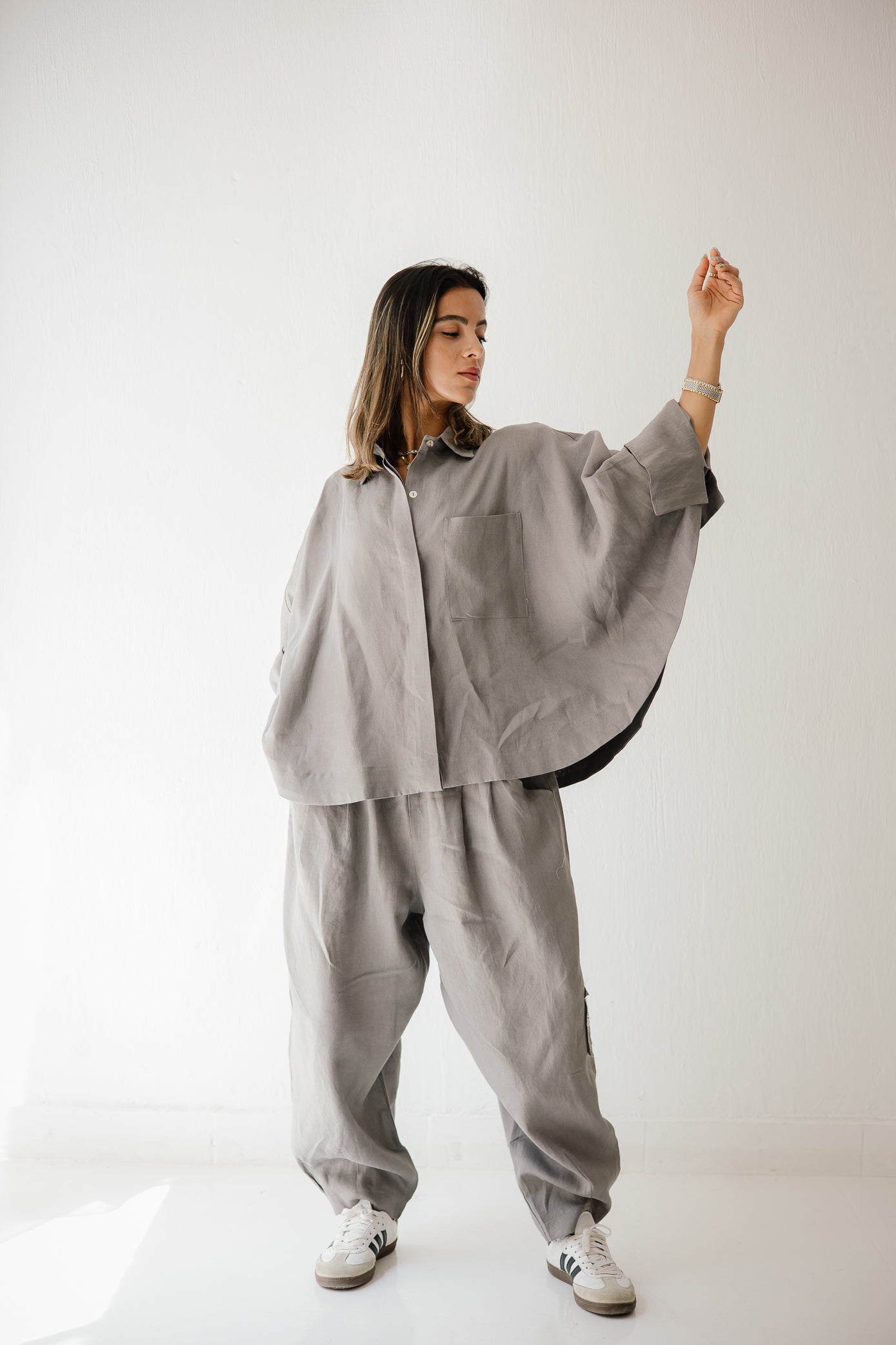 Butterfly Shirt In Grey
