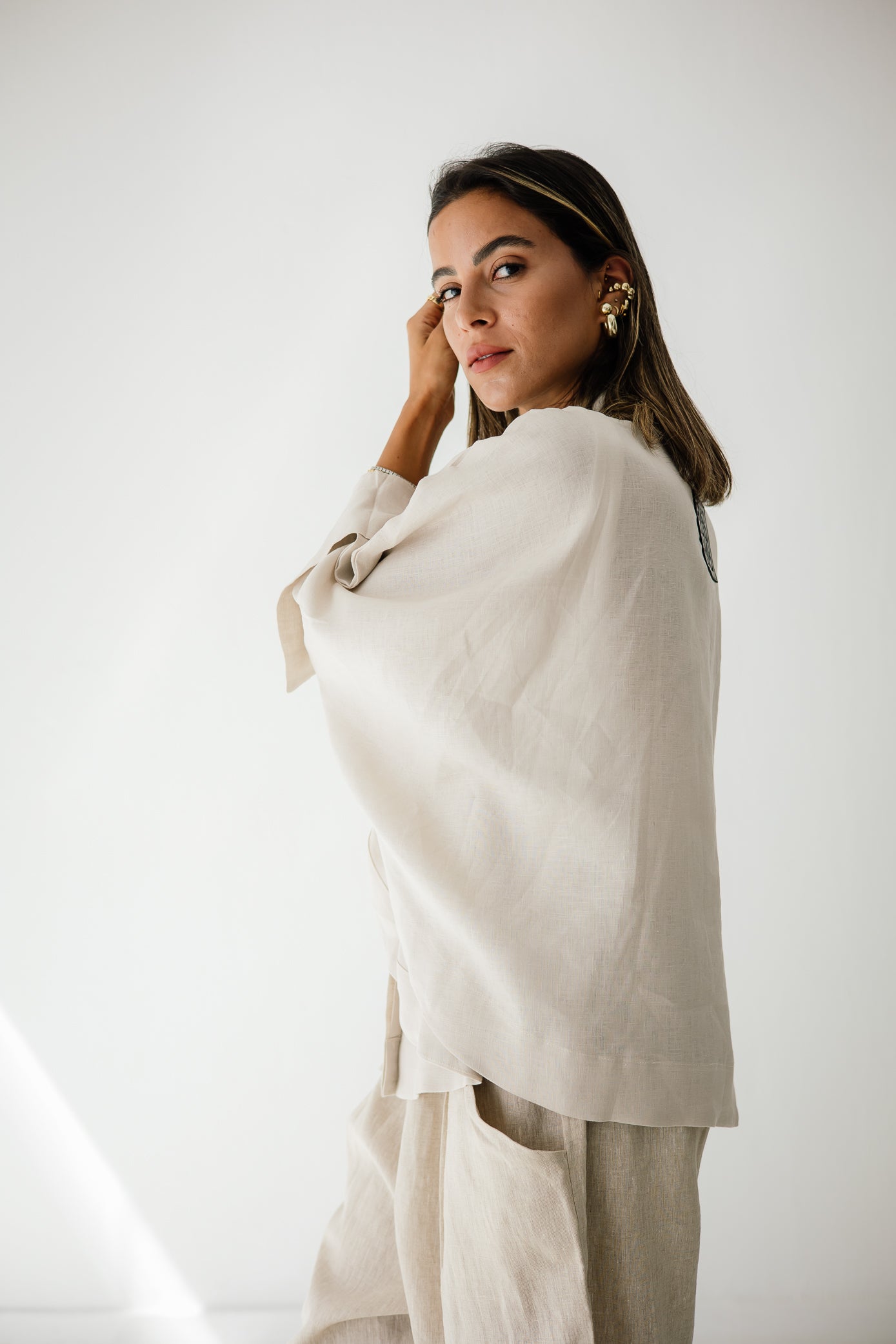 Butterfly Shirt In Creamy