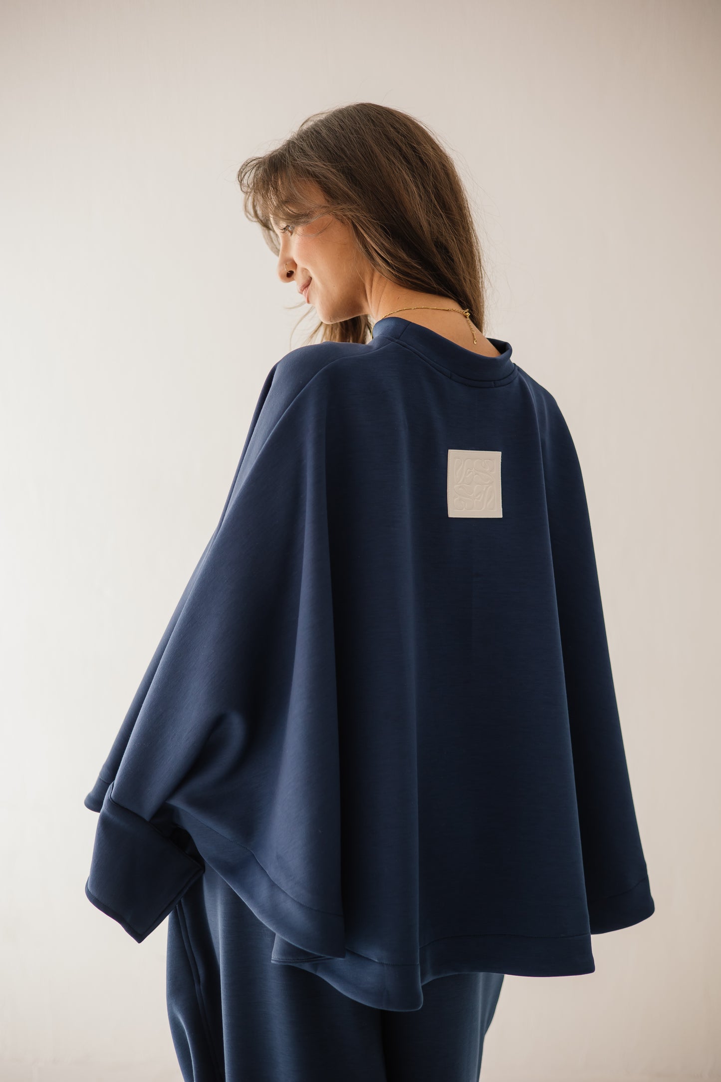 Butter-fly Set In Navy-blue
