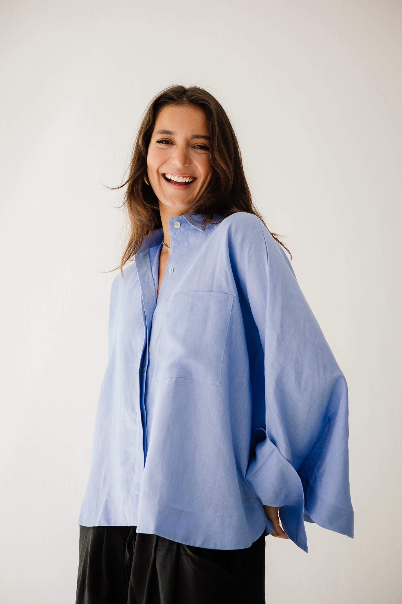 Butterfly Shirt In Blue