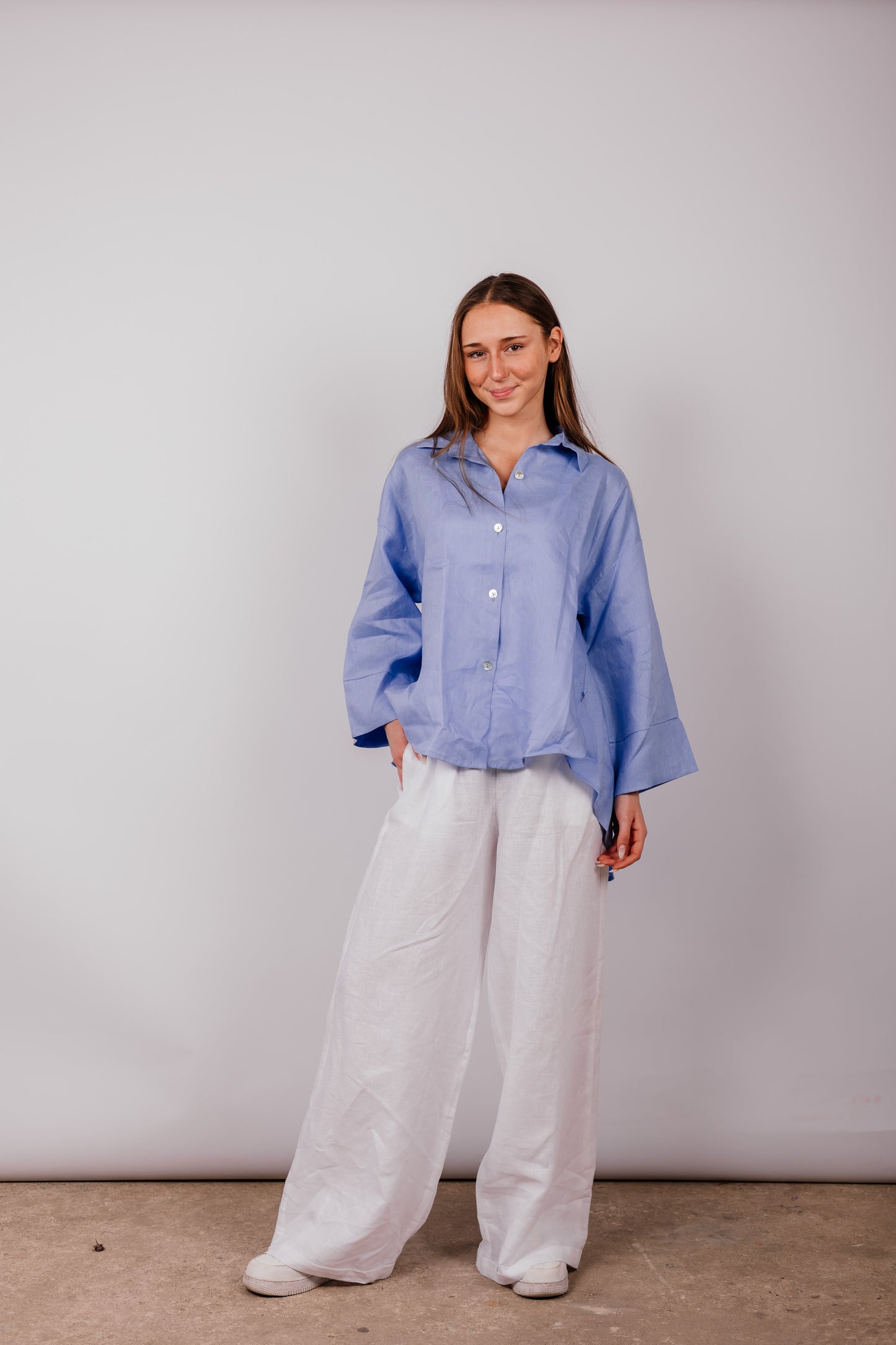 Basic Shirt In Blue