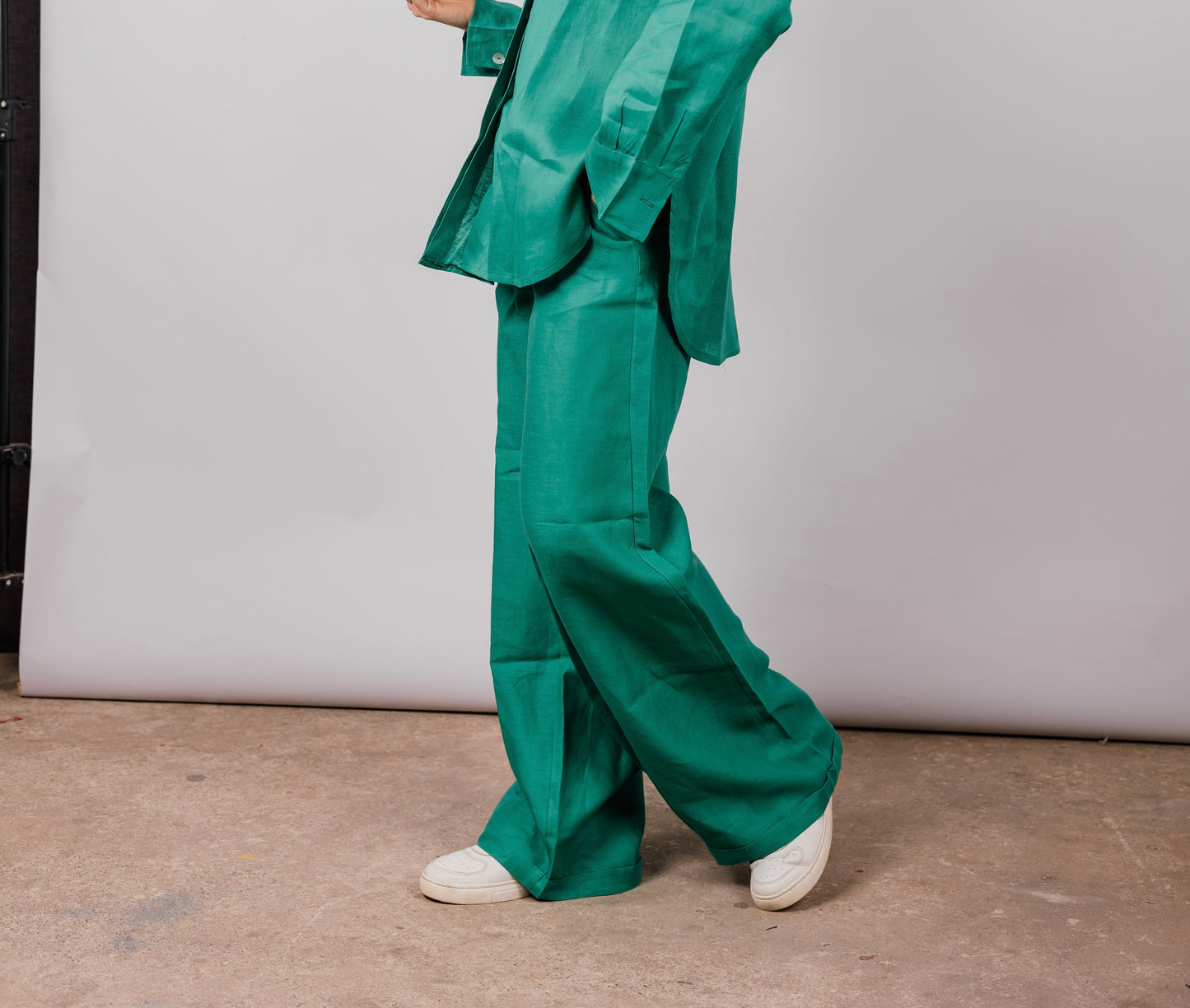 Basic Pant In Green