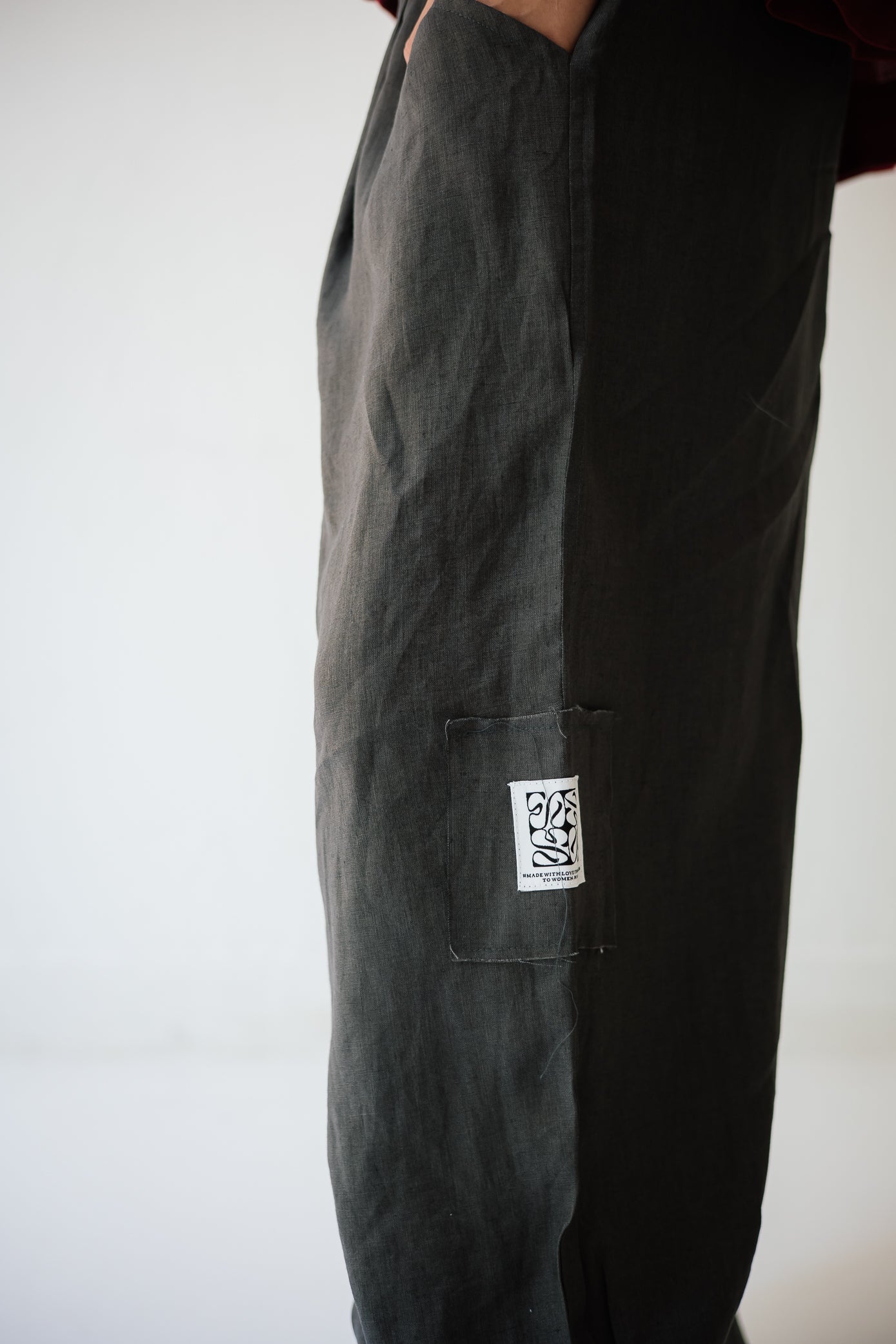 Balloon Pant In Dark-grey