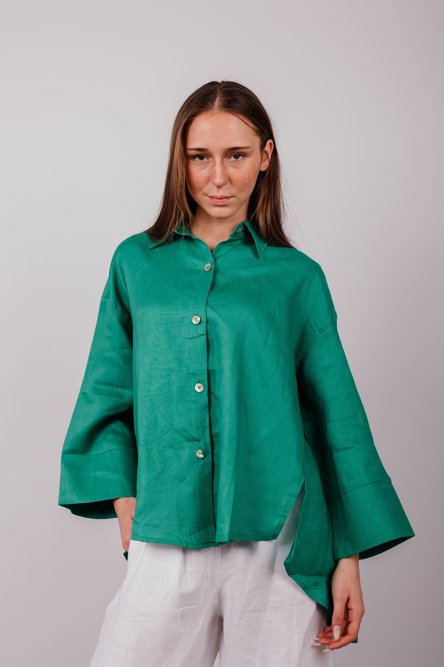Basic Shirt in Green