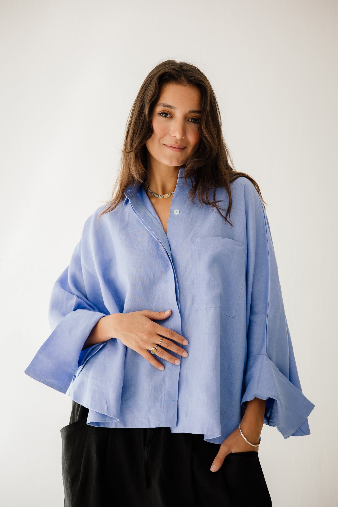 Butterfly Shirt In Blue