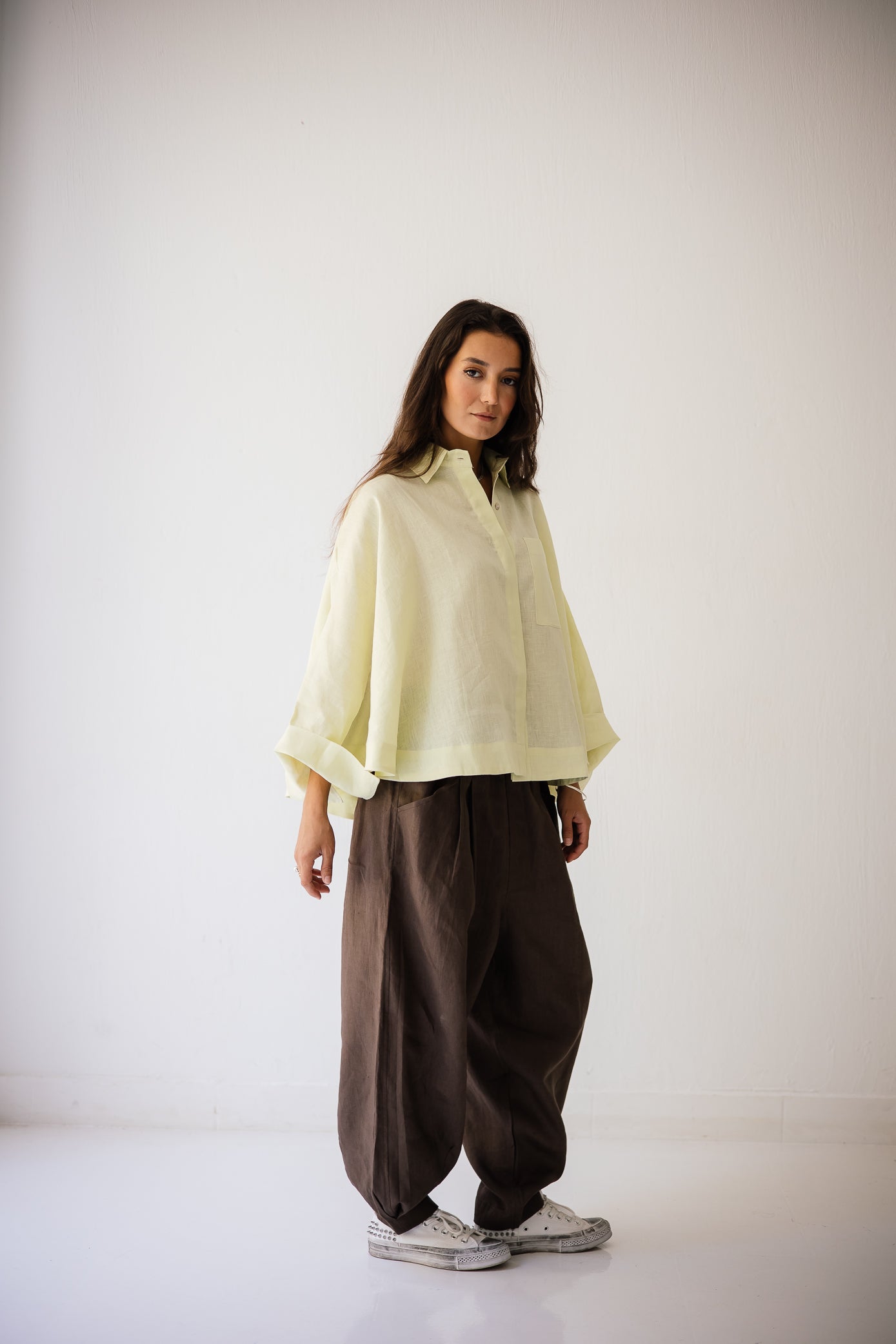 Balloon Pant In Brown