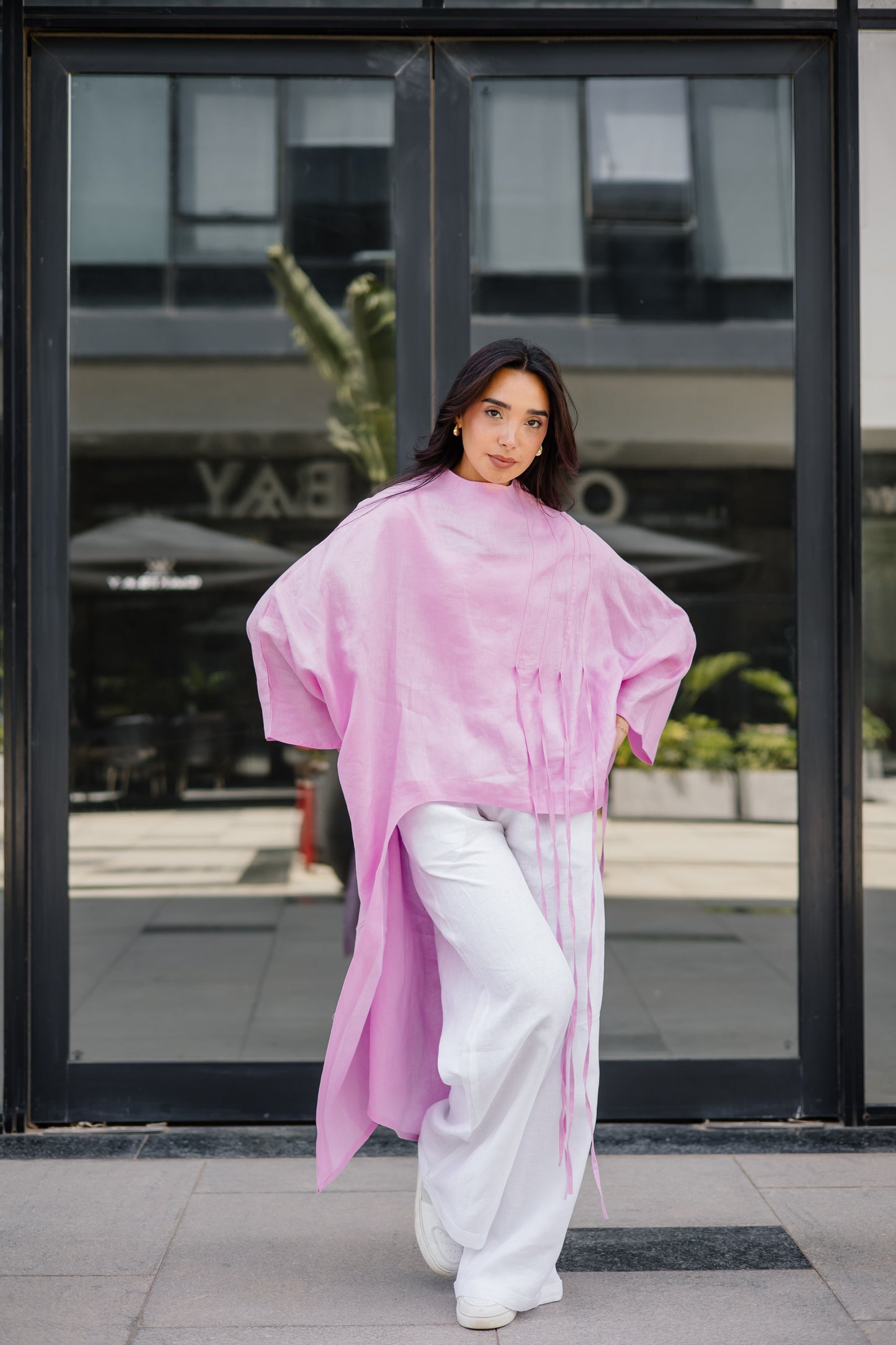 Side To Side Top In Pink