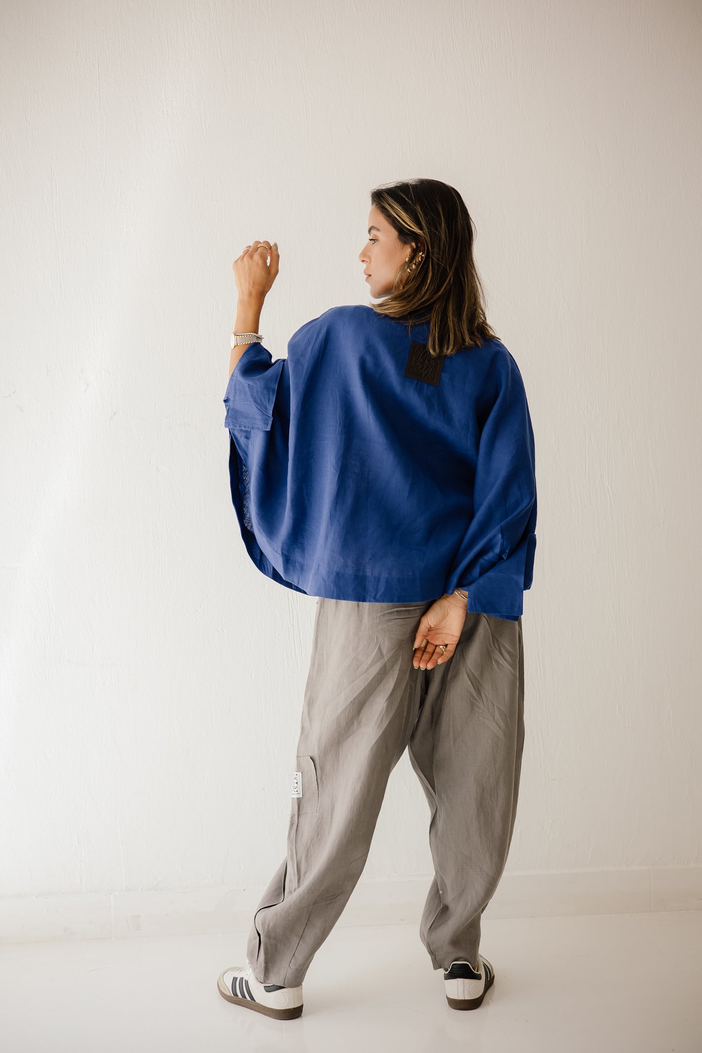 Butterfly Shirt In Royal Blue