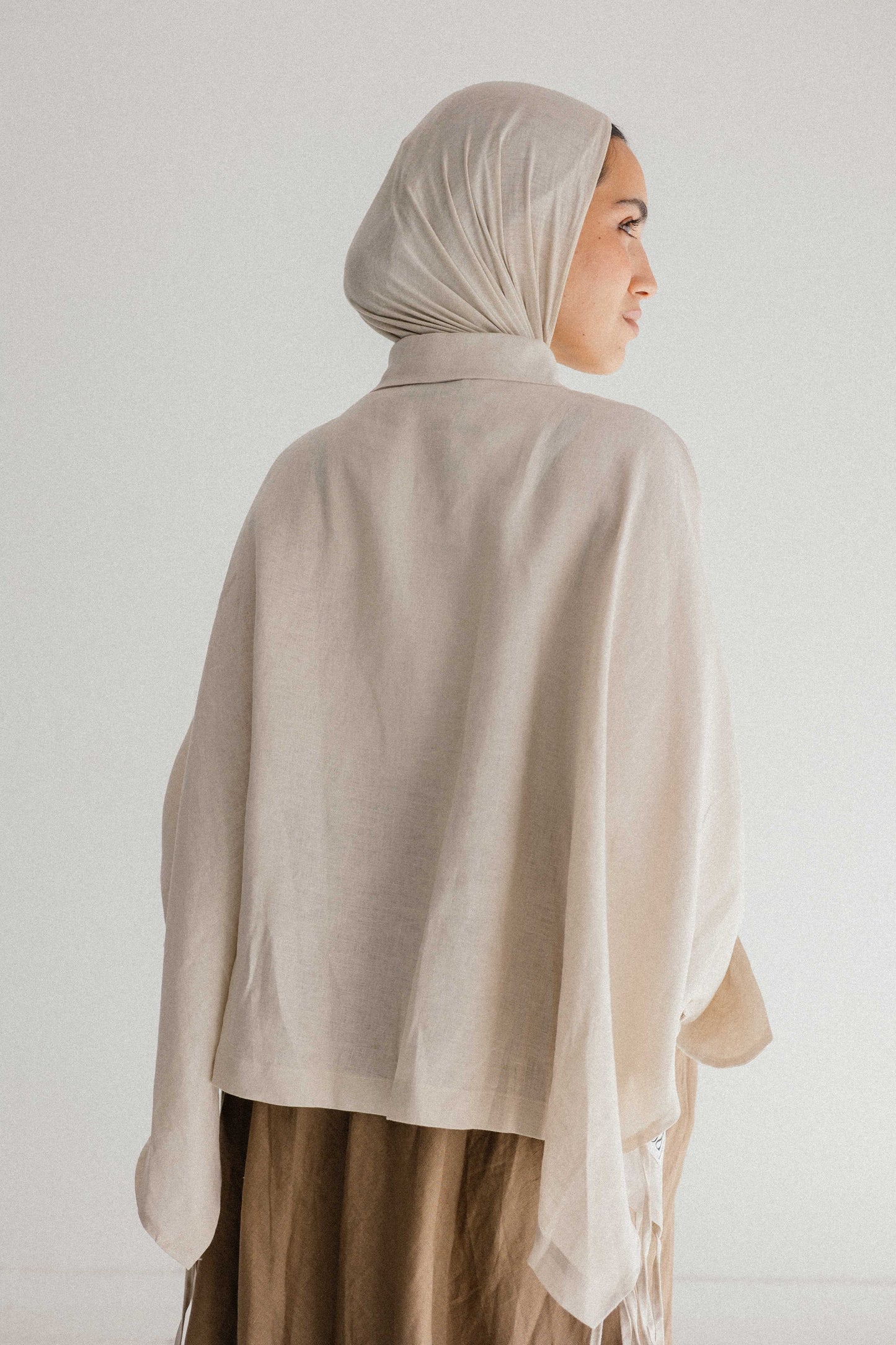 Fringes Shirt In Creamy