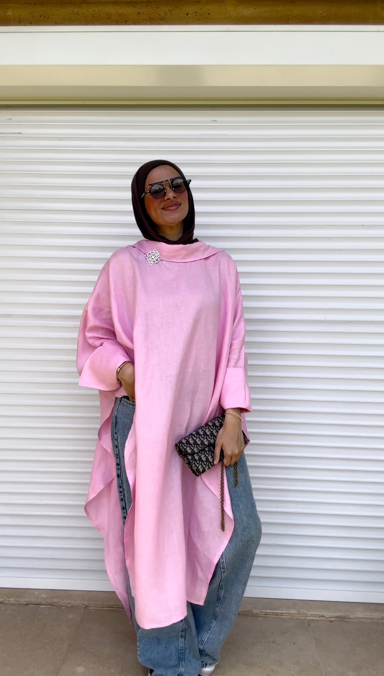 Long Ribbon Top In Pink