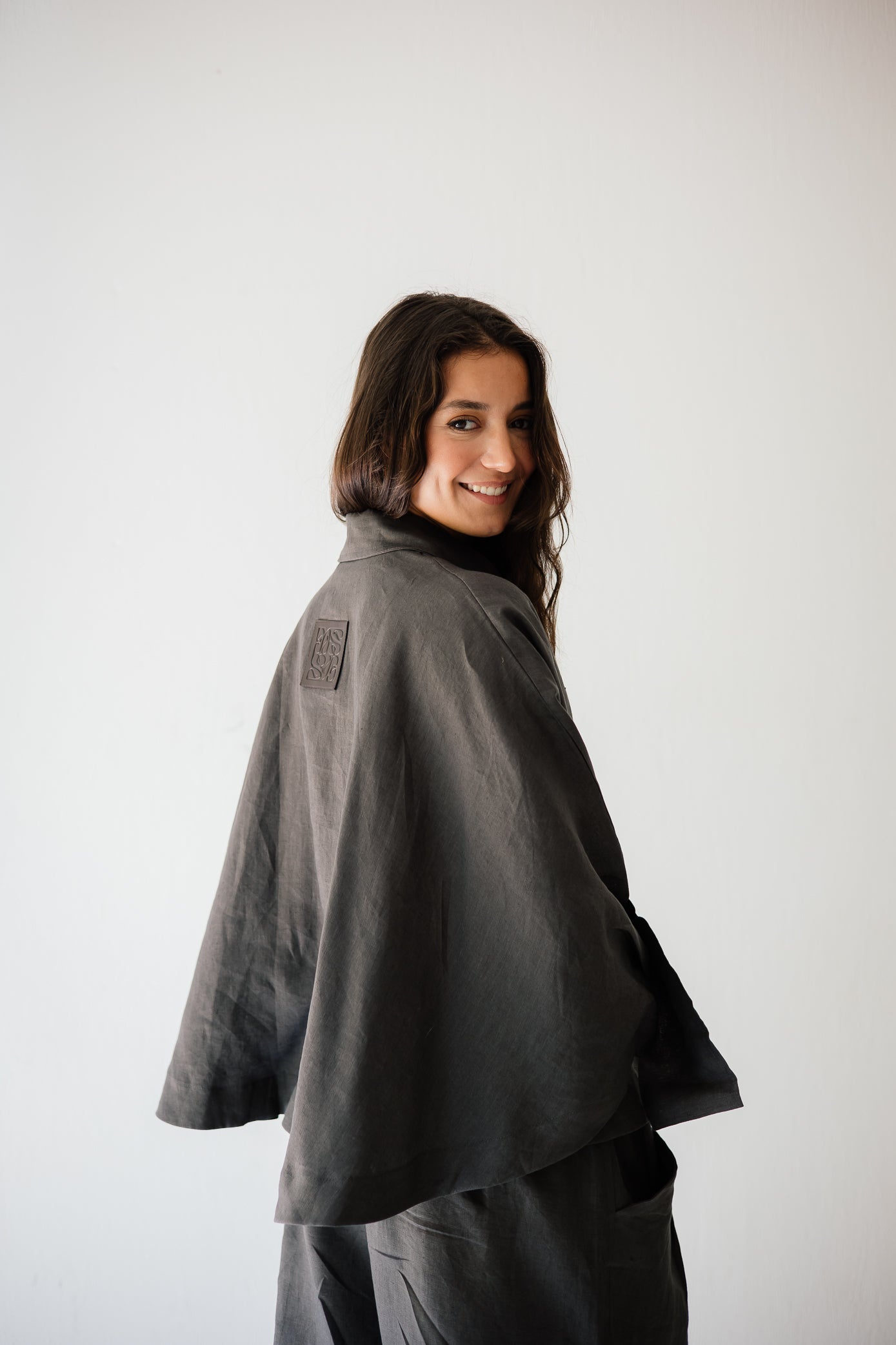 Butterfly Shirt In Dark-grey